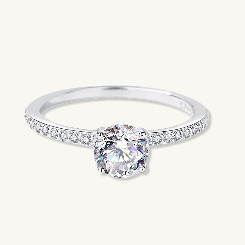 0.8 ct The Lydia Moissanite Diamond Engagement Ring - Camile & Stone
