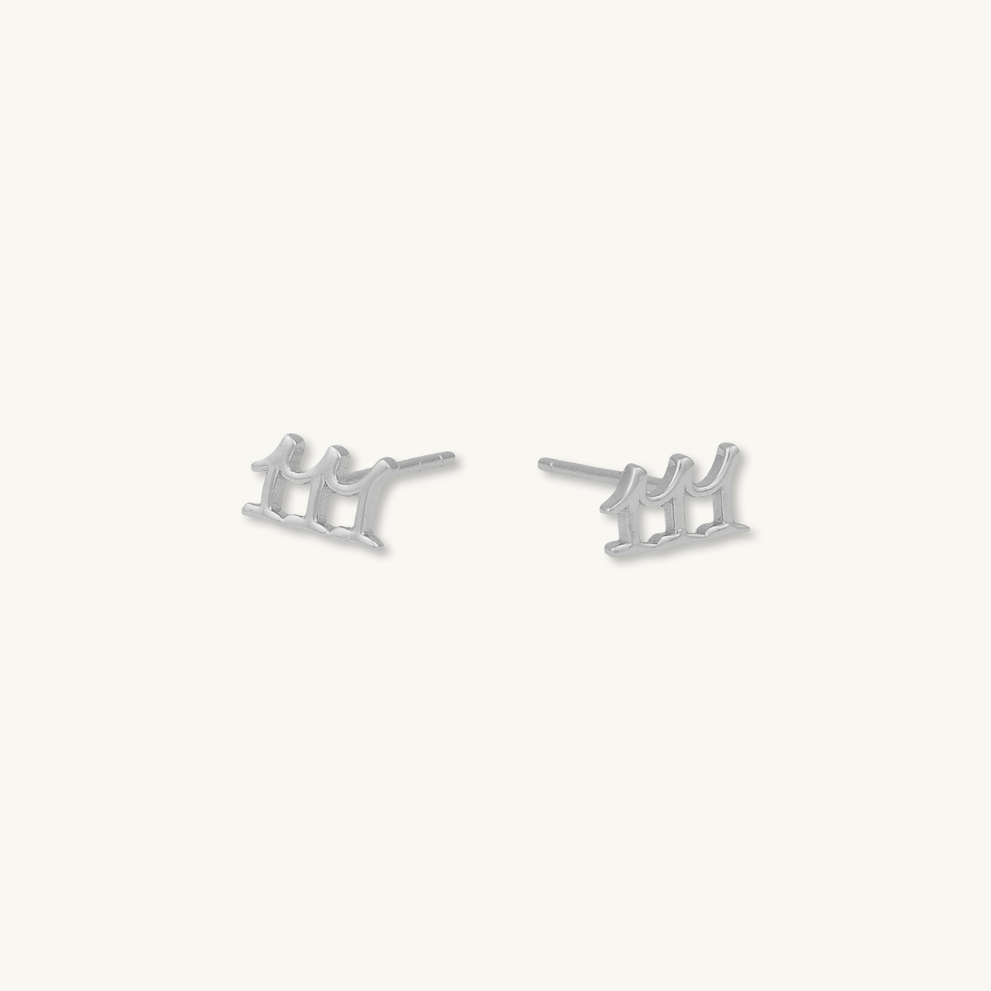 111 Angel Number Earrings - Camile & Stone