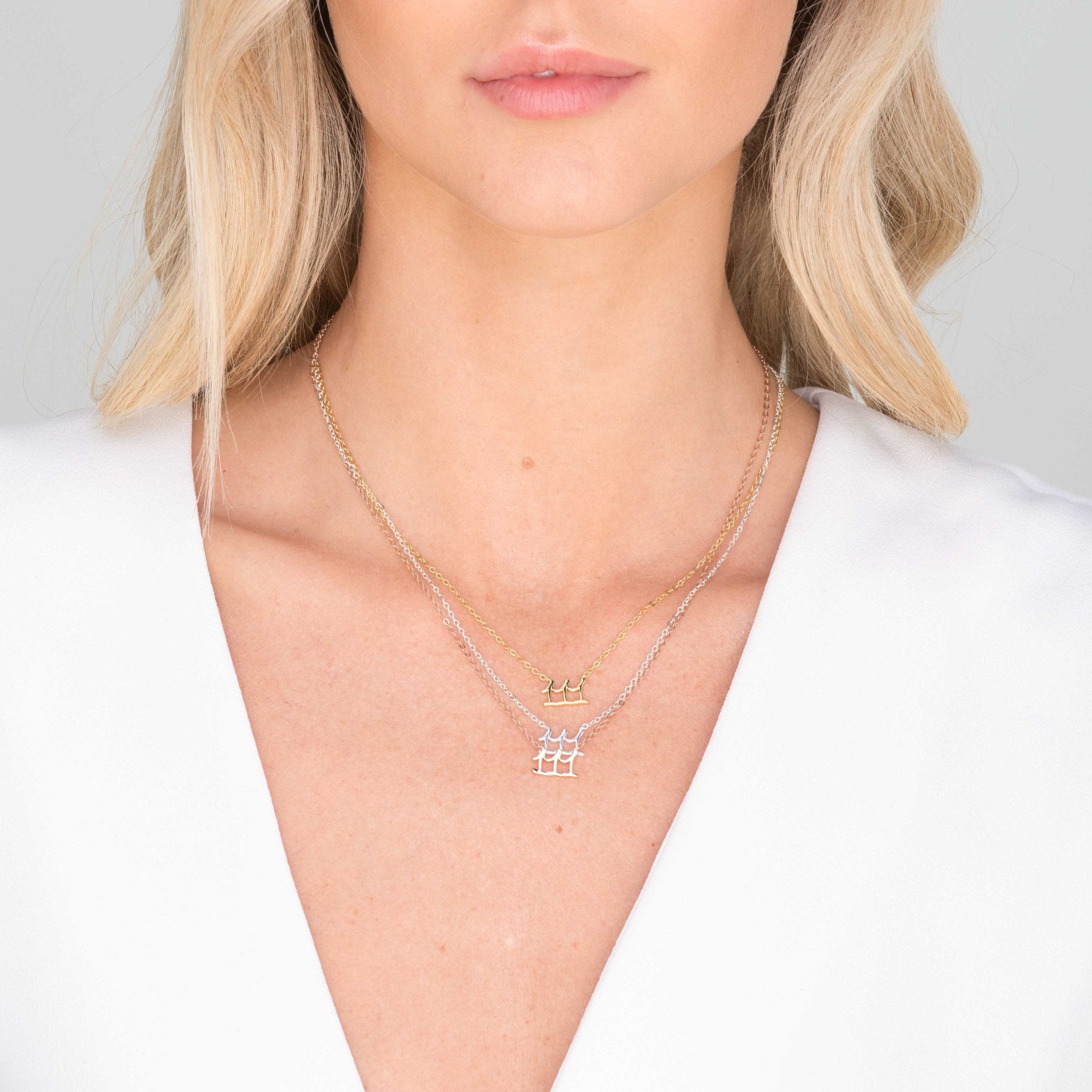 111 Angel Number Pendant Necklace - Camile & Stone