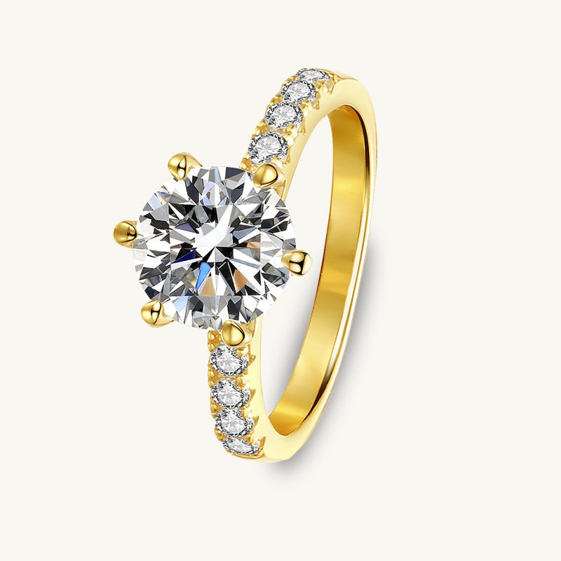 2 ct The Alexa Moissanite Diamond Engagement Ring - Camile & Stone