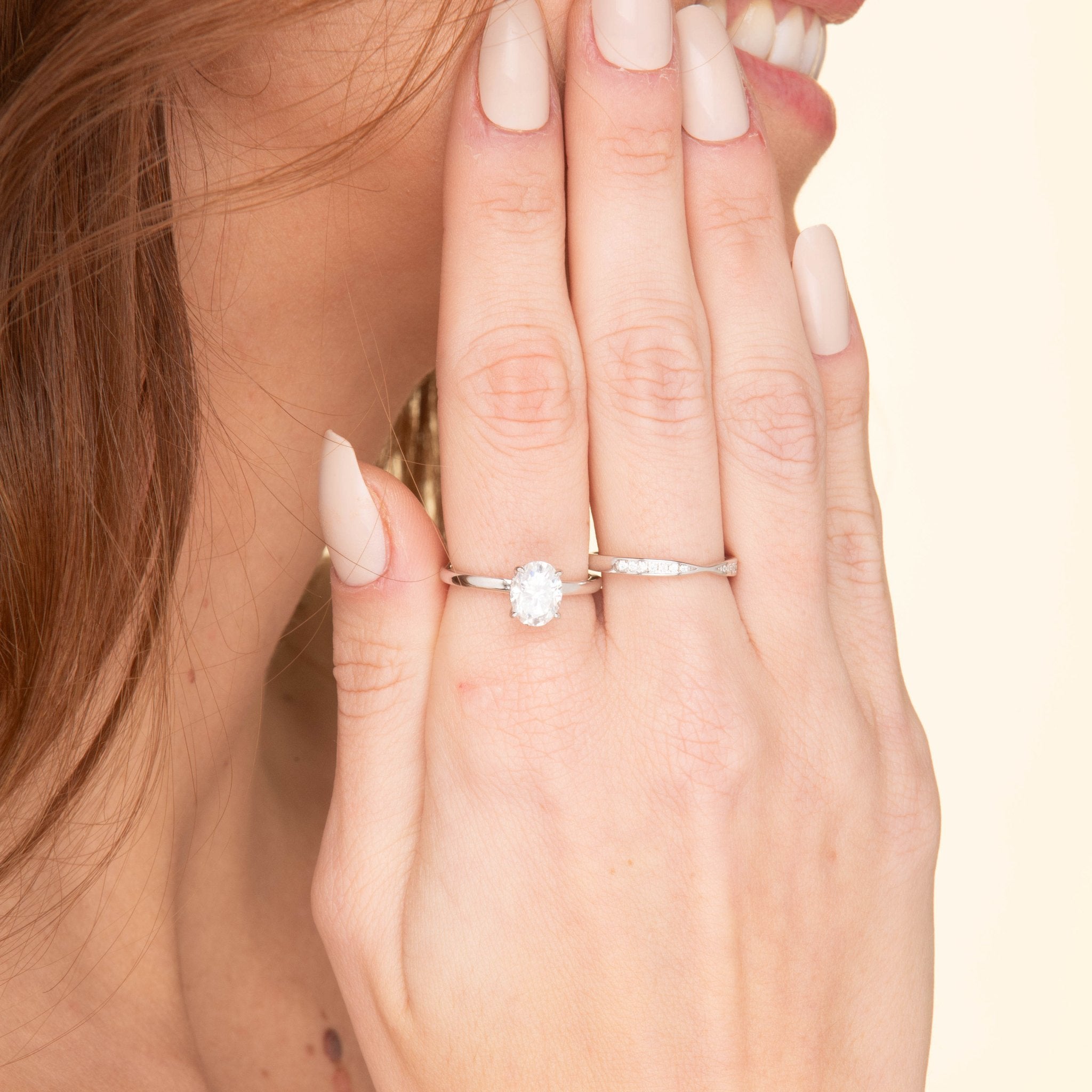 2 ct The Elara Moissanite Diamond Ring - Camile & Stone