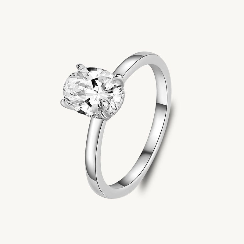 2 ct The Elara Moissanite Diamond Ring - Camile & Stone