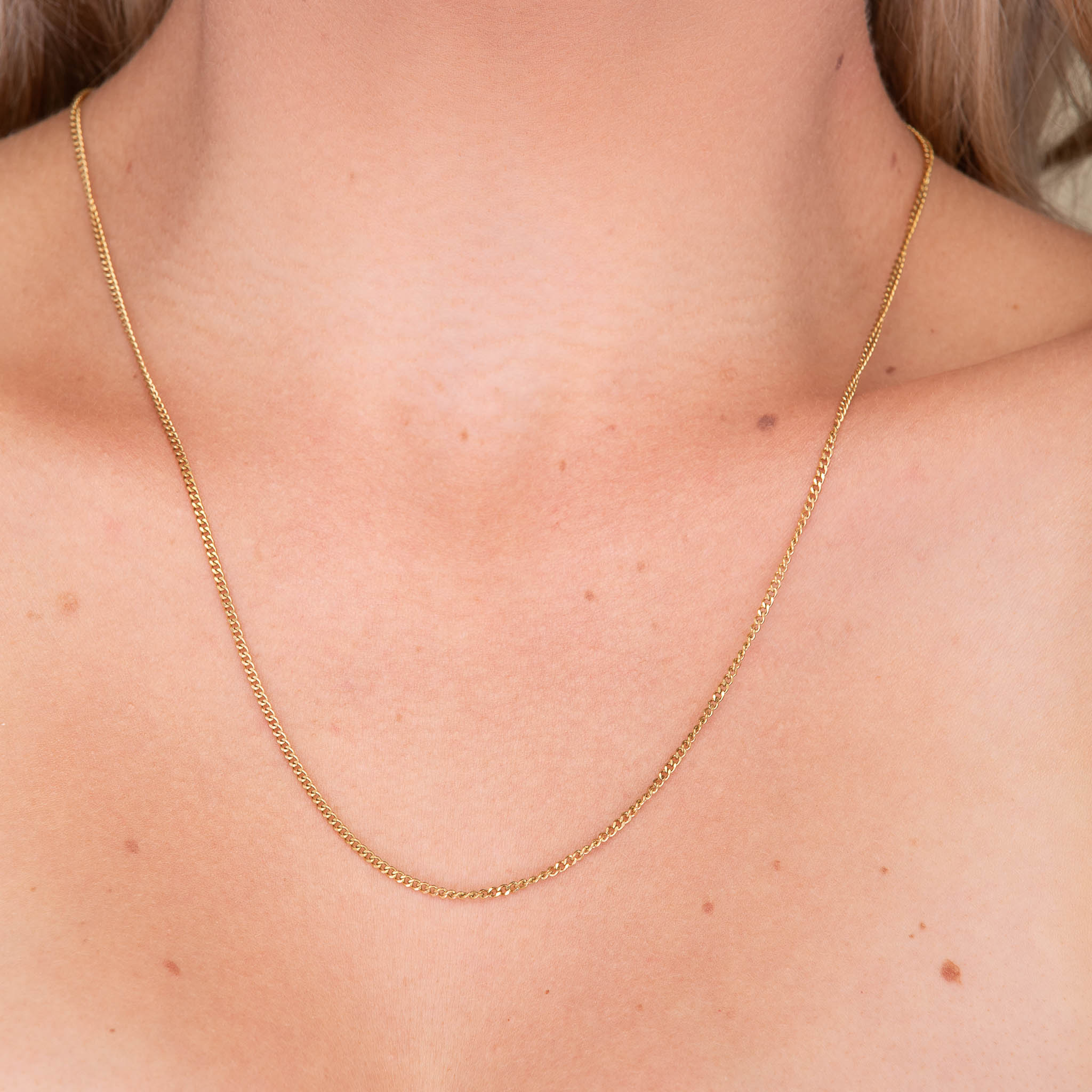2mm Cuban Chain Necklace - Camile & Stone