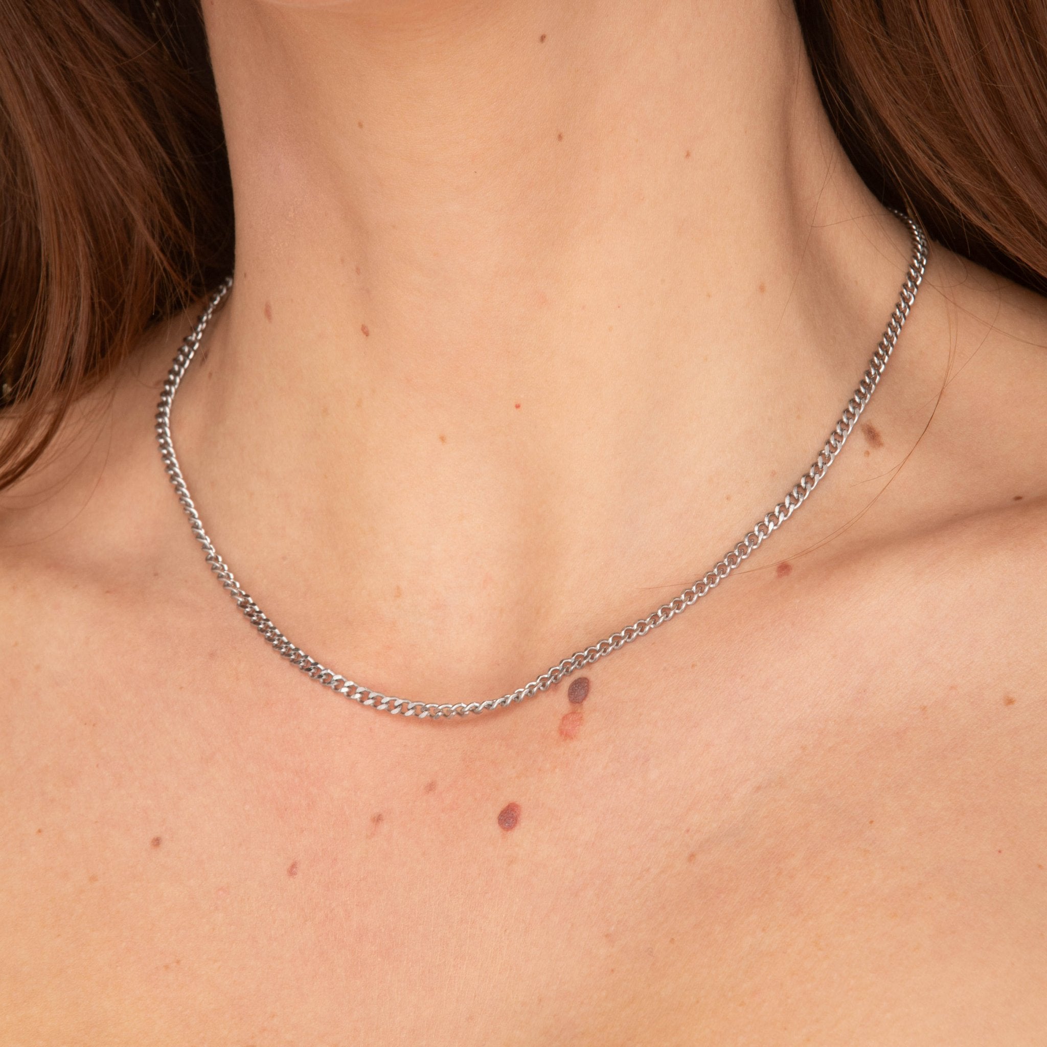 3mm Cuban Chain Necklace - Camile & Stone