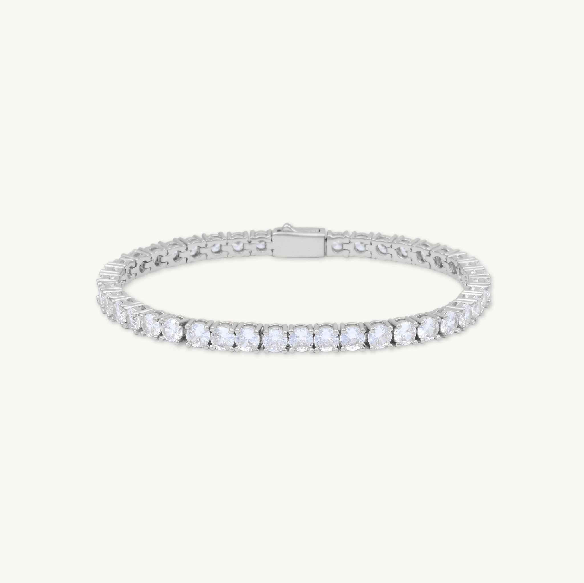 4mm Tennis Chain Unisex Bracelet - Camile & Stone