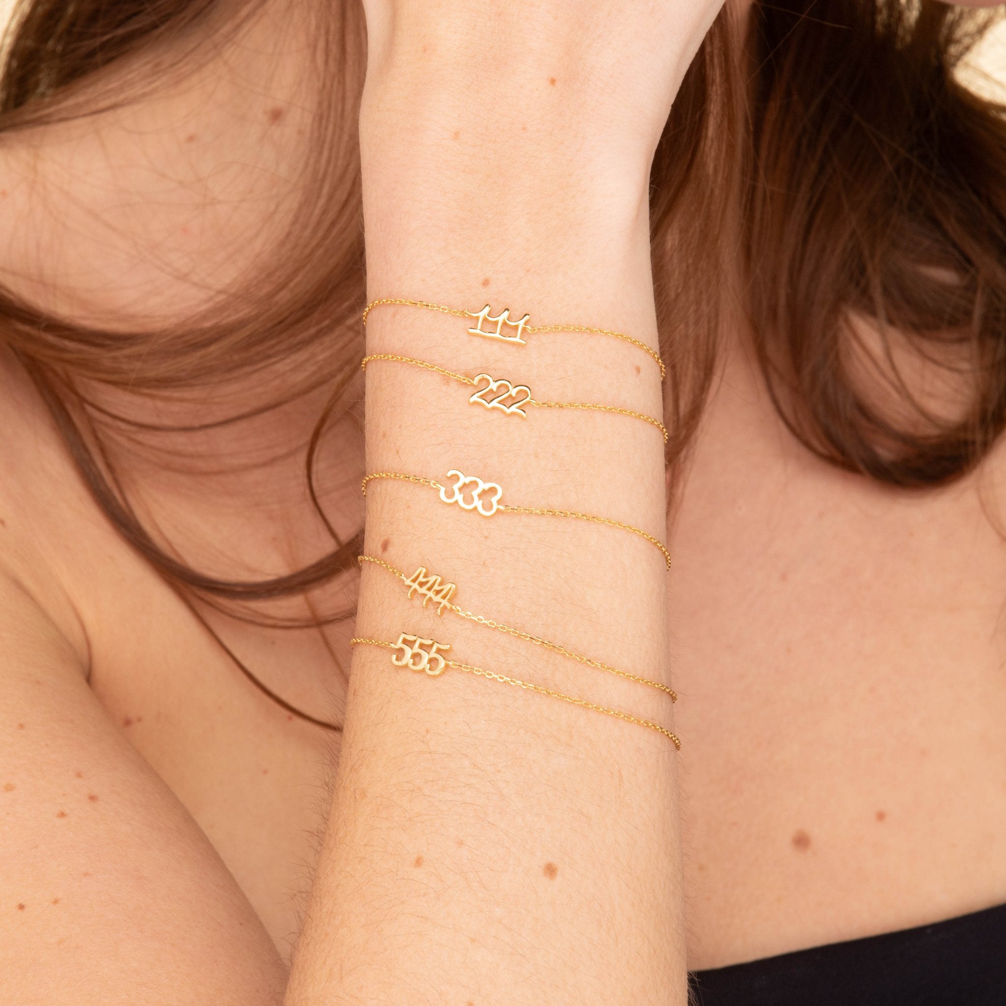 555 Angel Number Bracelet - Camile & Stone