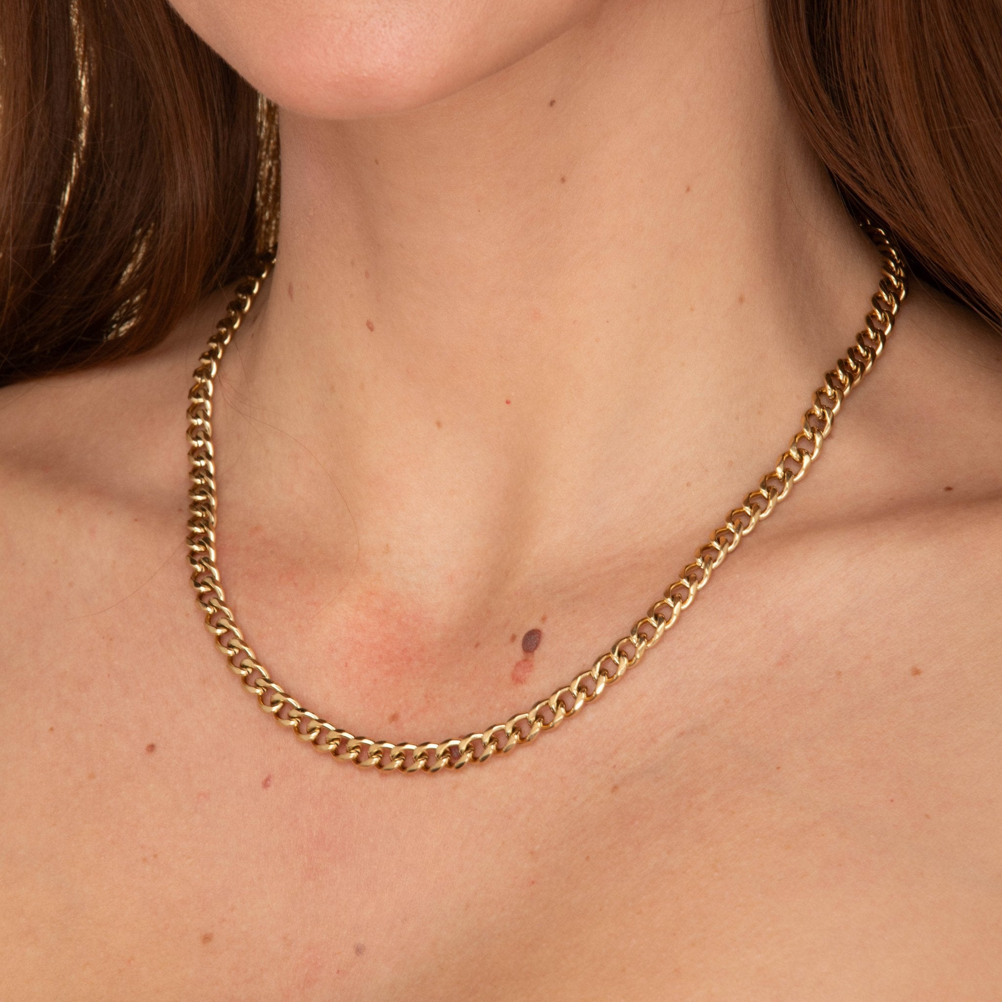 6mm Cuban Chain Necklace - Camile & Stone