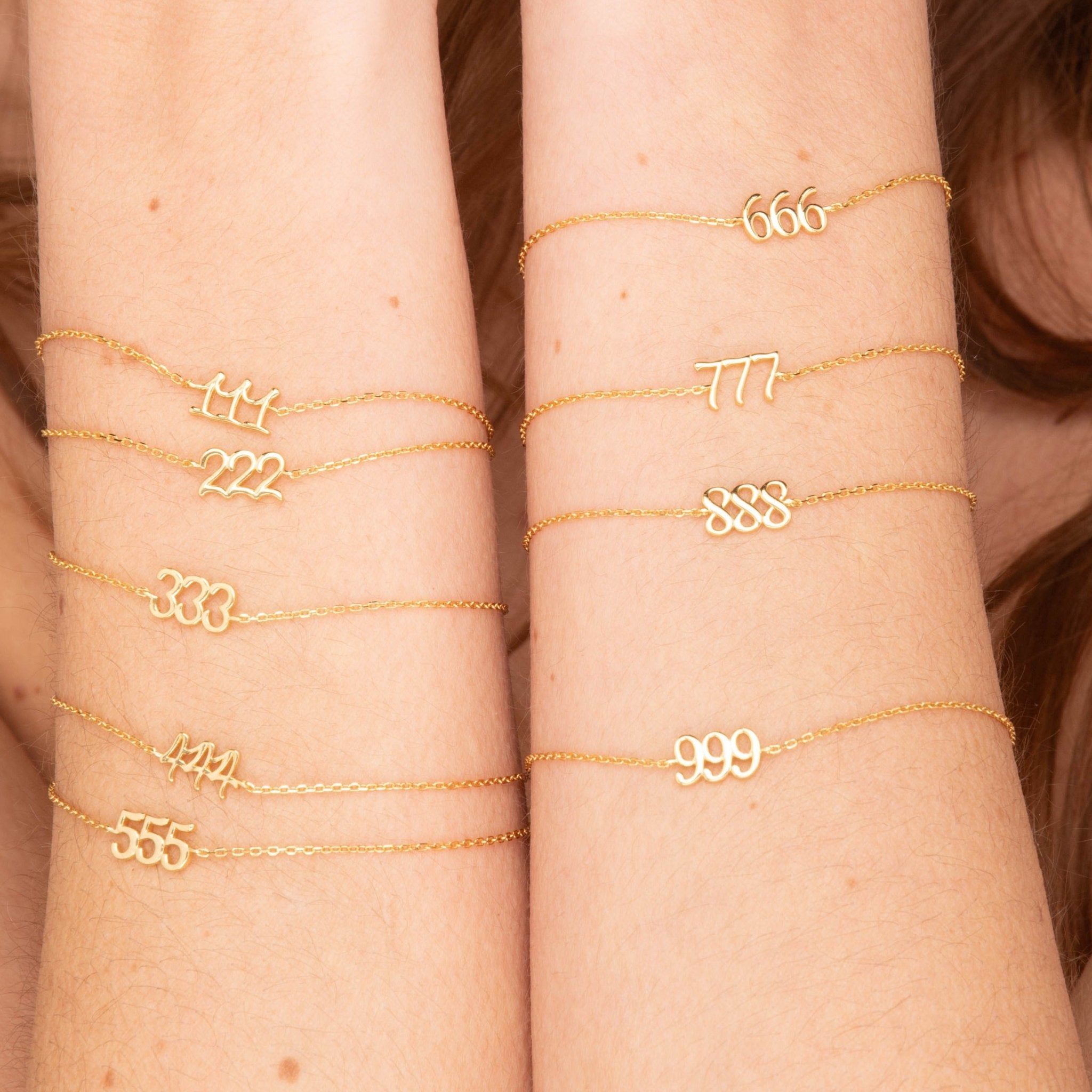 777 Angel Number Bracelet - Camile & Stone