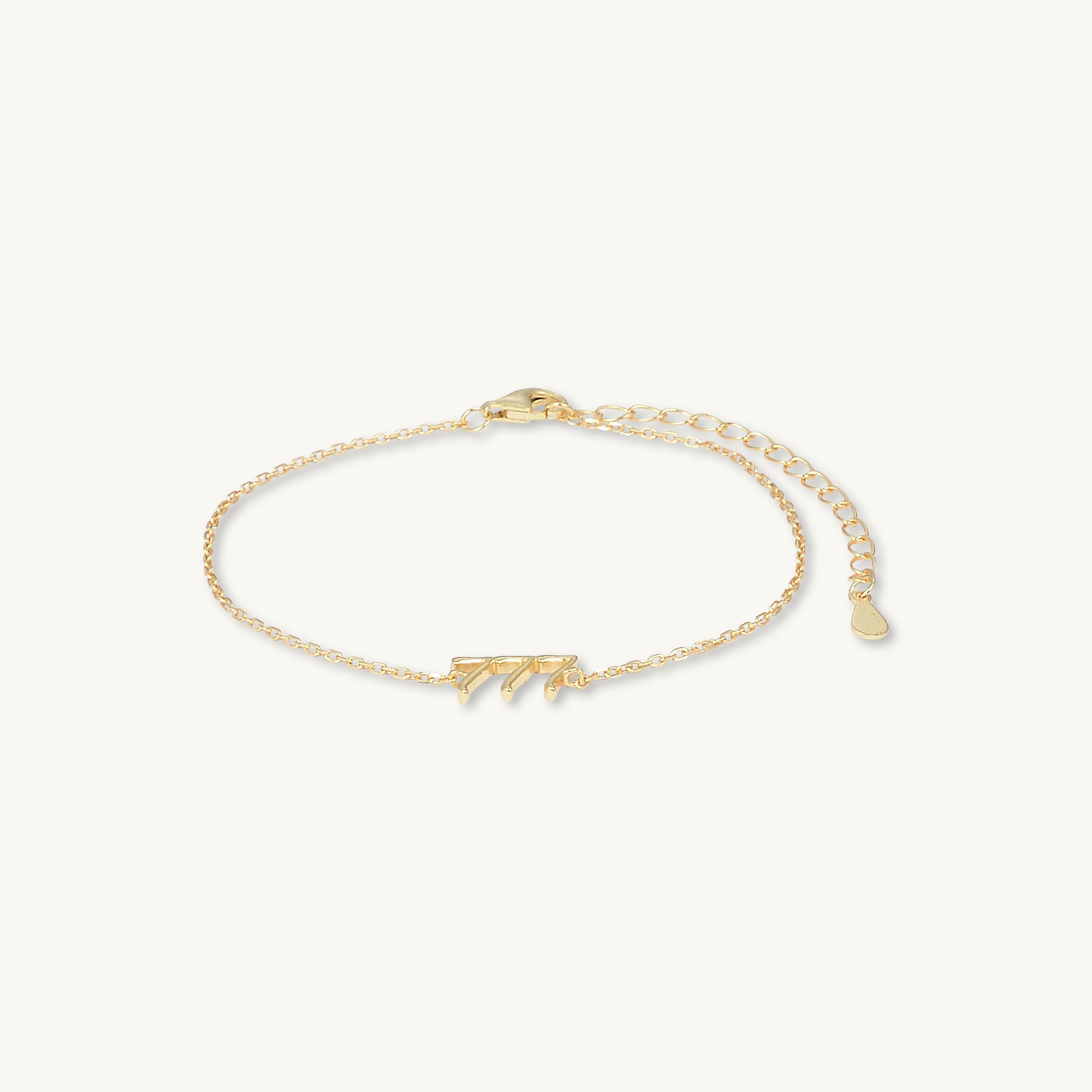 777 Angel Number Bracelet - Camile & Stone