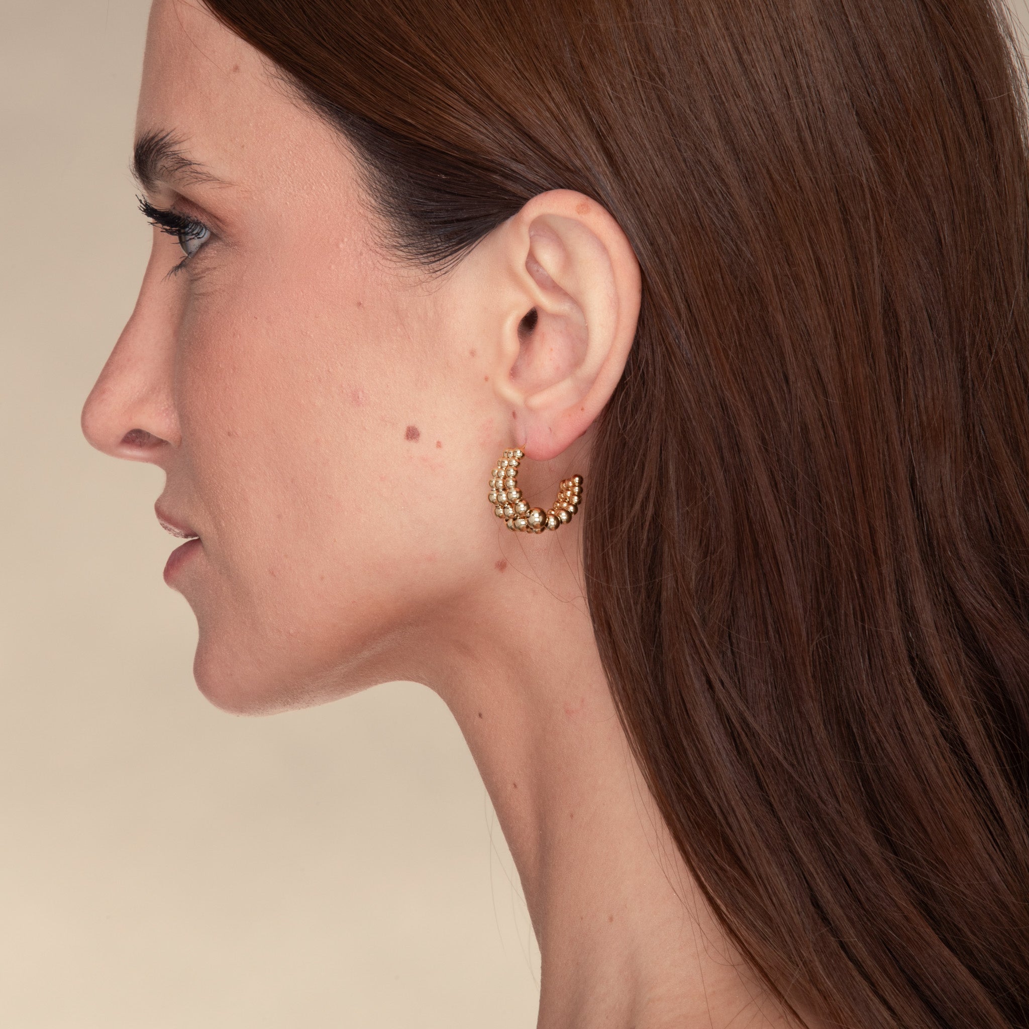 Alexis Ball Hoop Earrings - Camile & Stone