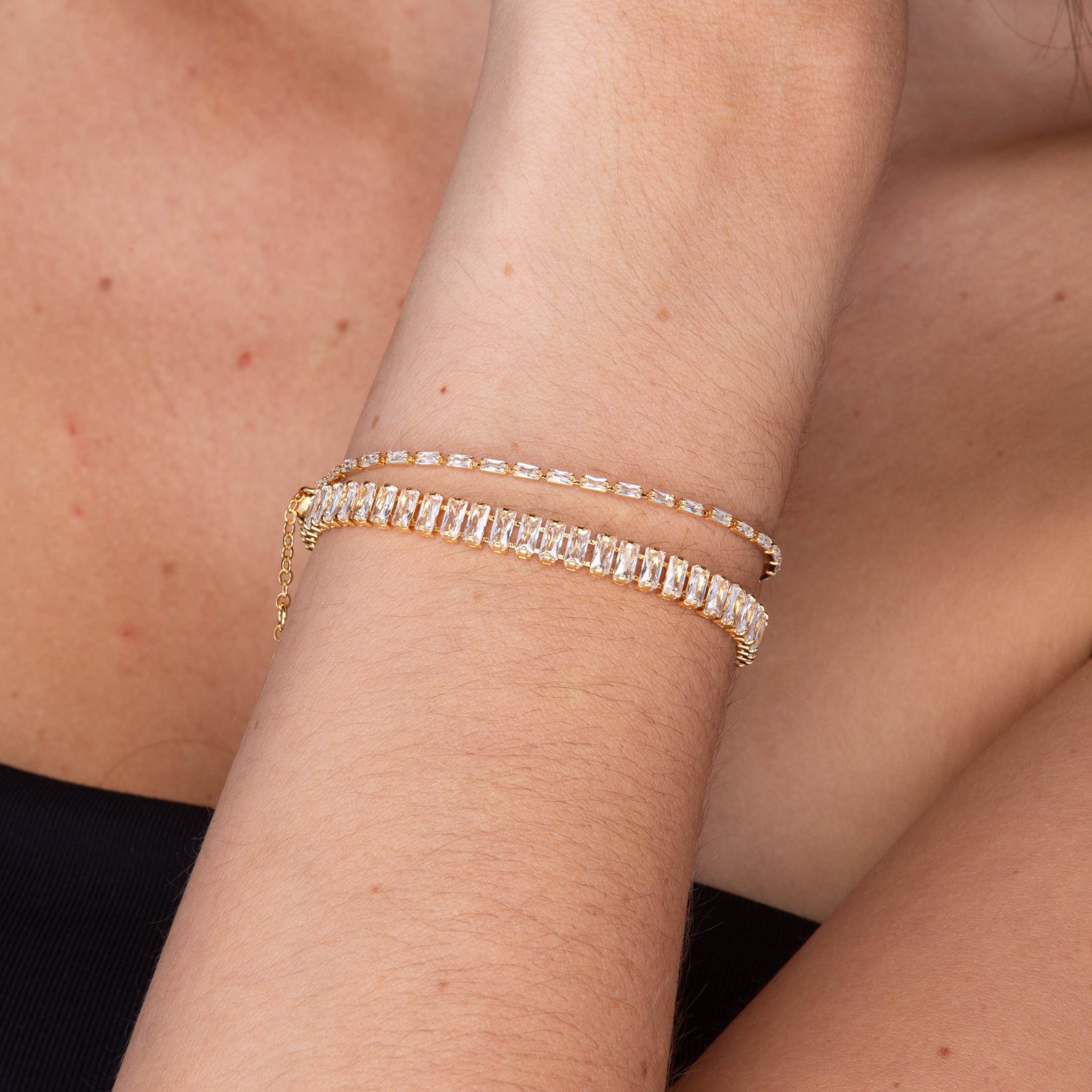 Baguette Tennis Bracelet - Camile & Stone