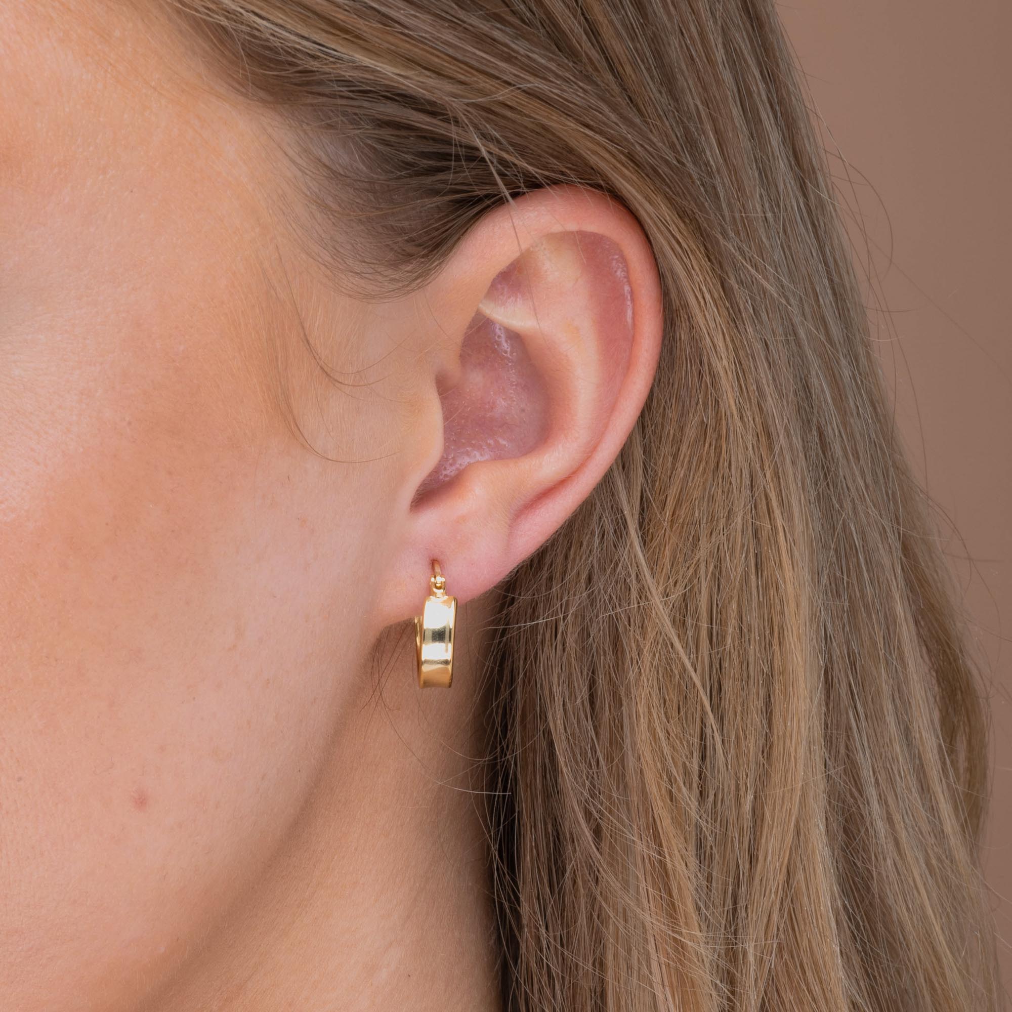 Bold Small Hoop Earrings - Camile & Stone