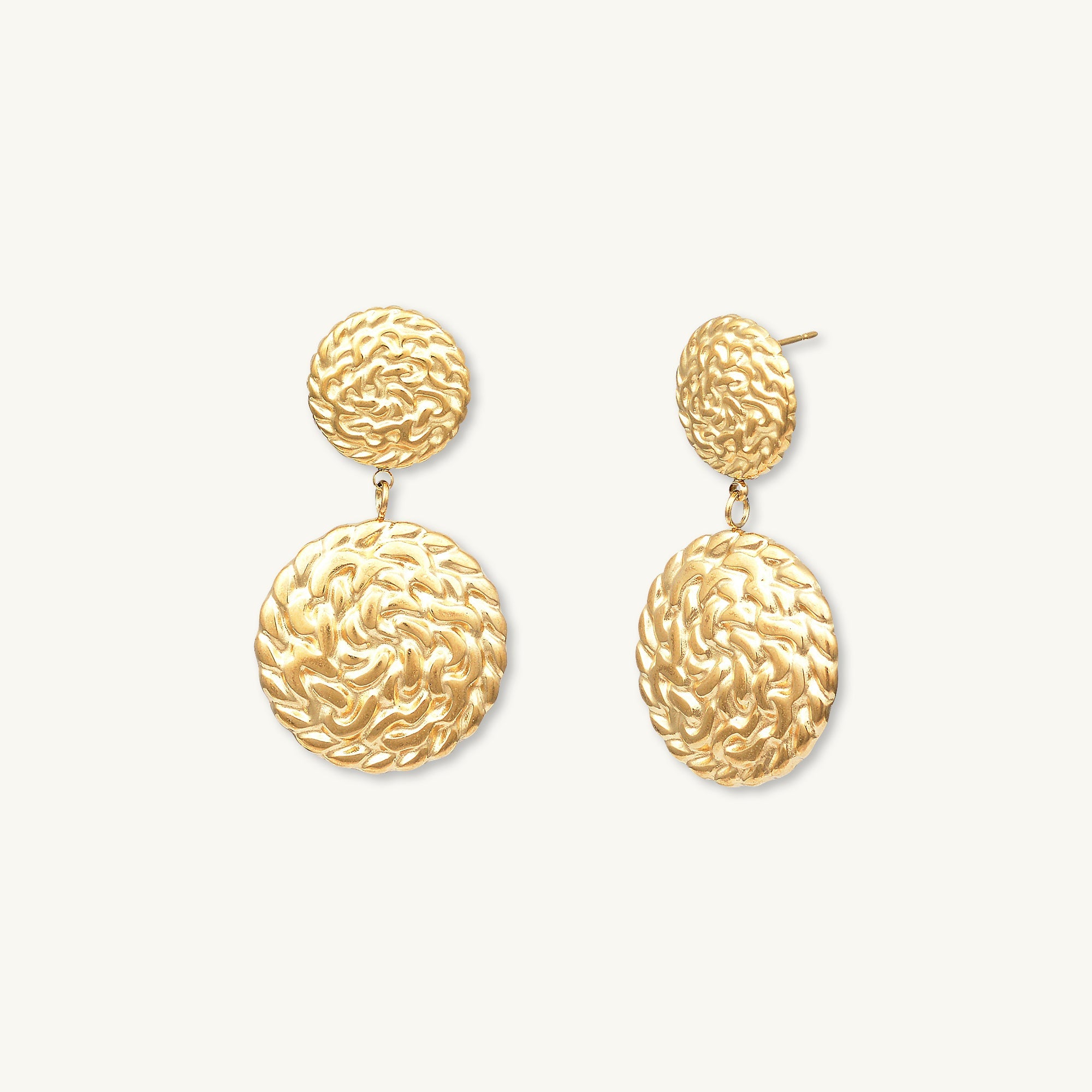 Callie Weave Stud Earrings - Camile & Stone