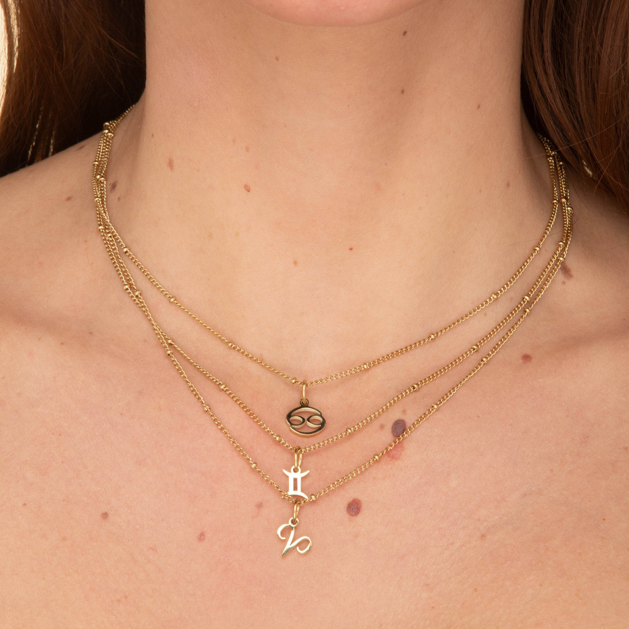 Cancer Pendant Zodiac Star Sign Necklace - Camile & Stone