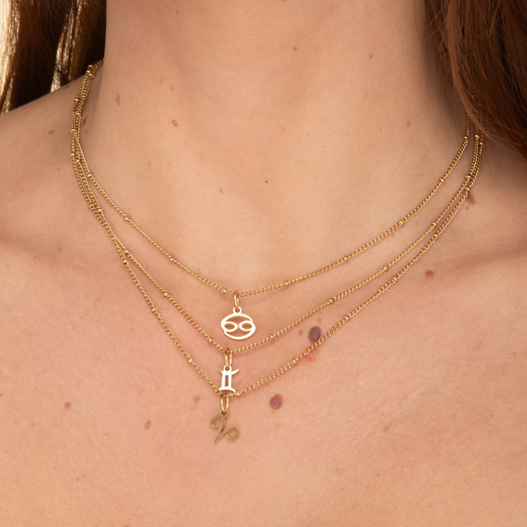 Cancer Pendant Zodiac Star Sign Necklace - Camile & Stone