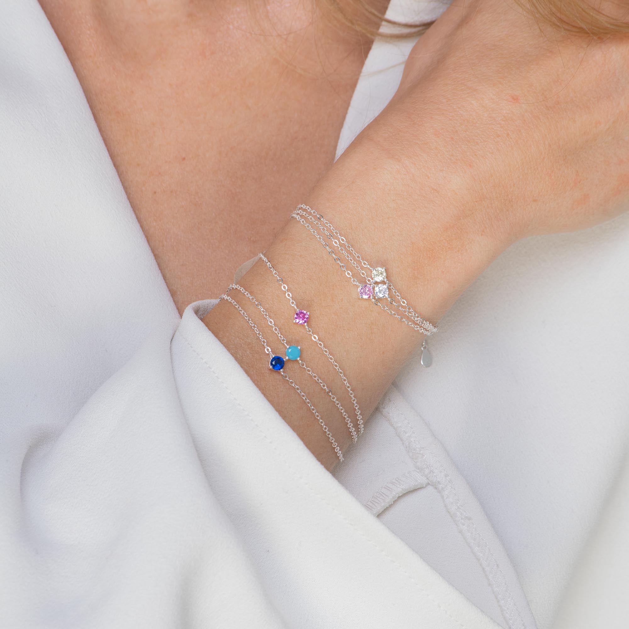 Classic Birthstone Bracelet December - Camile & Stone