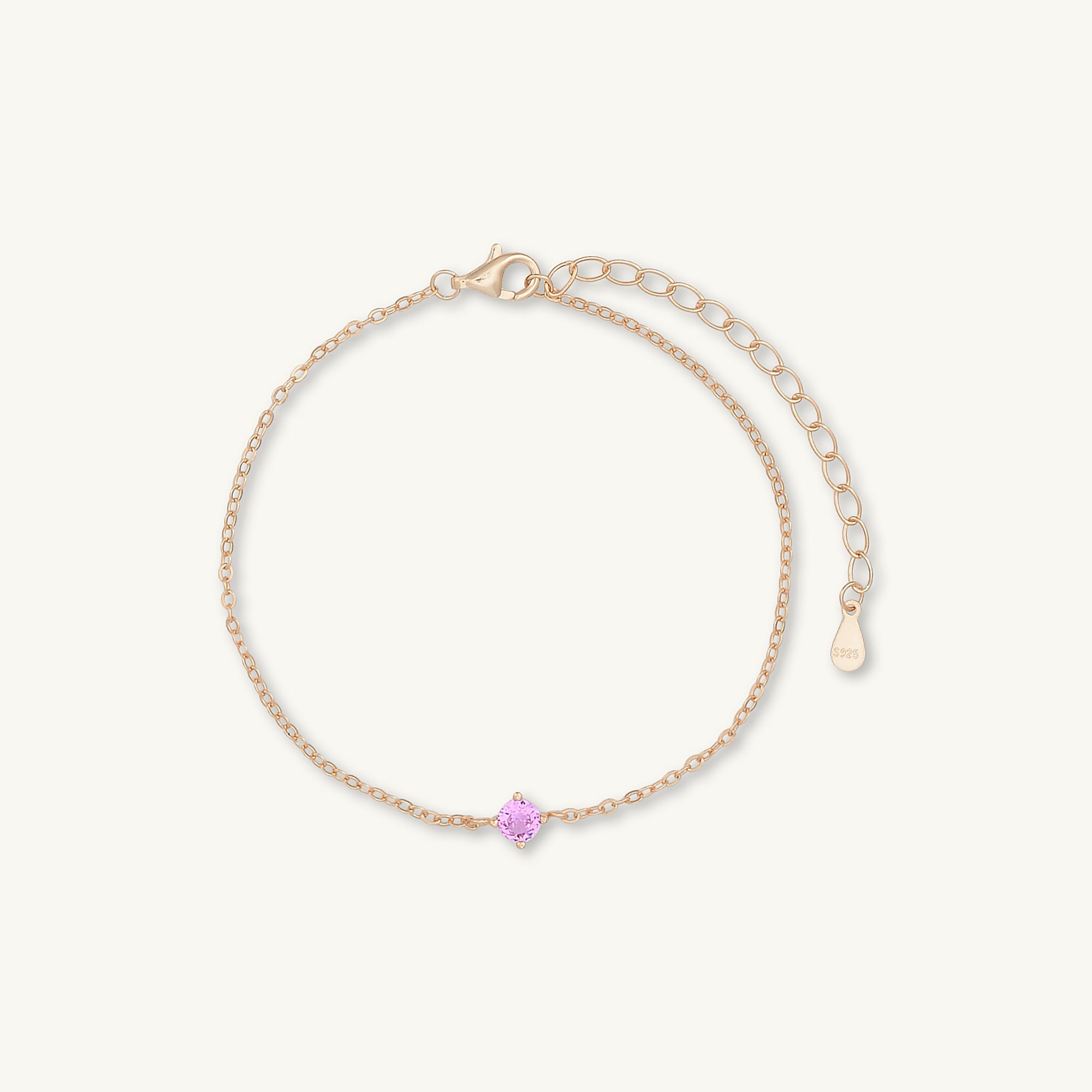 Classic Birthstone Bracelet July - Camile & Stone