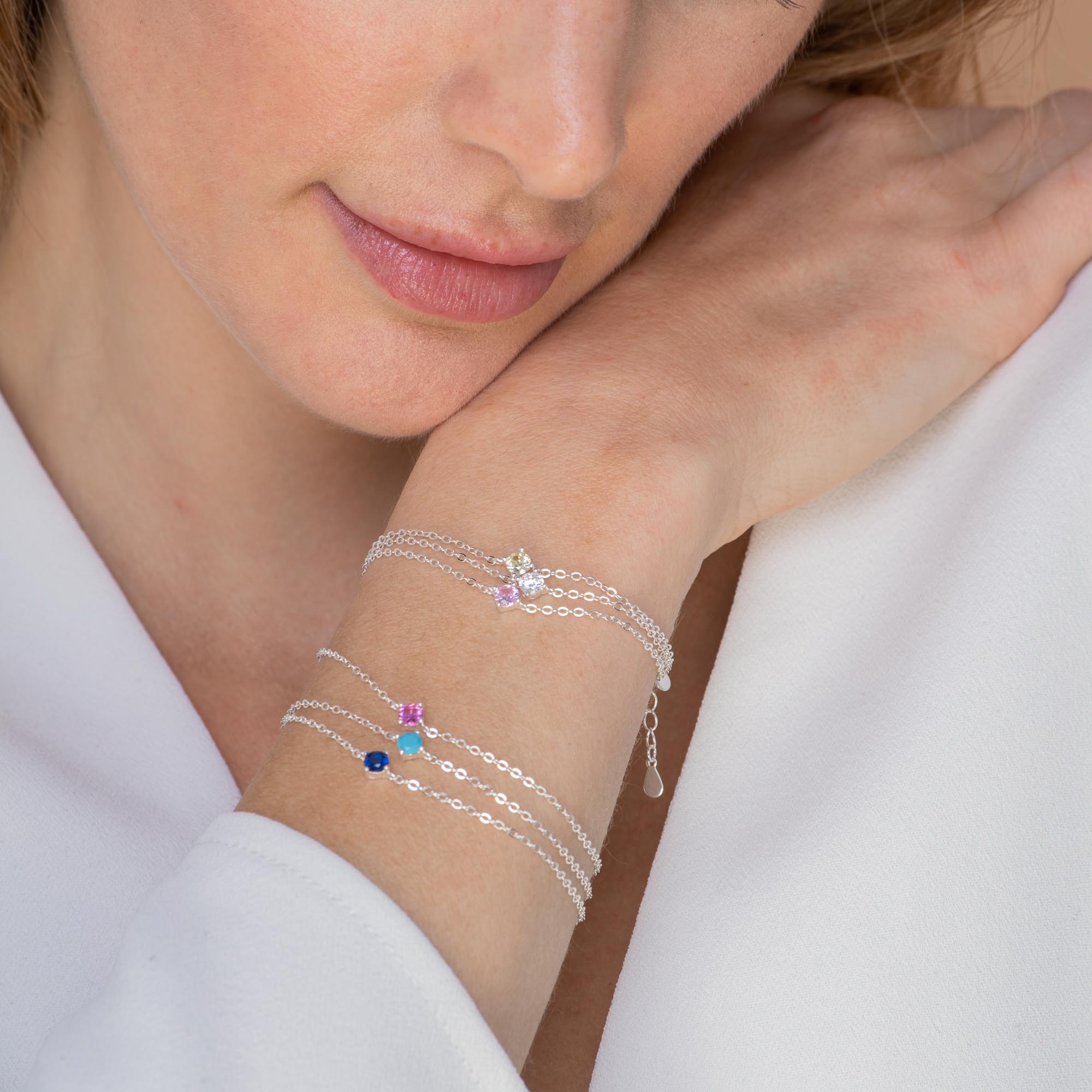 Classic Birthstone Bracelet October - Camile & Stone