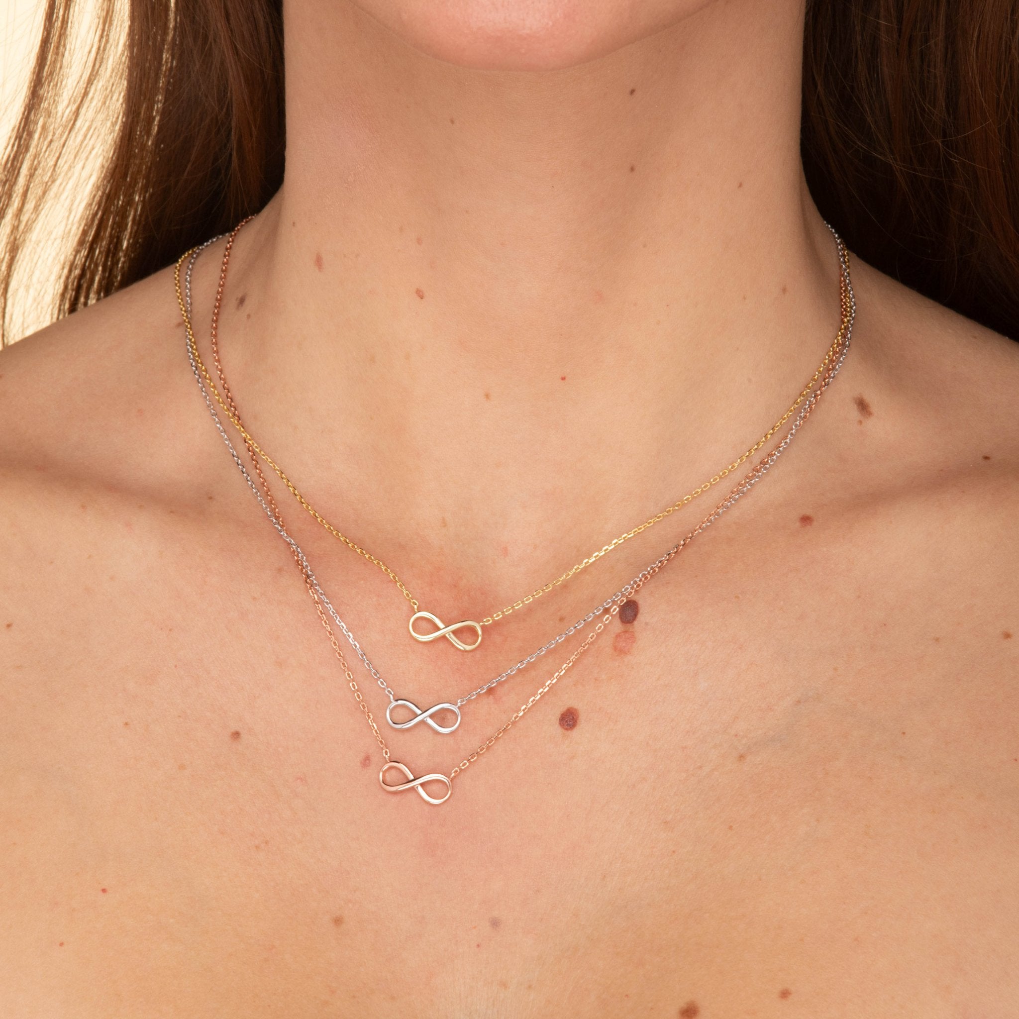 Classic Infinity Chain Necklace - Camile & Stone