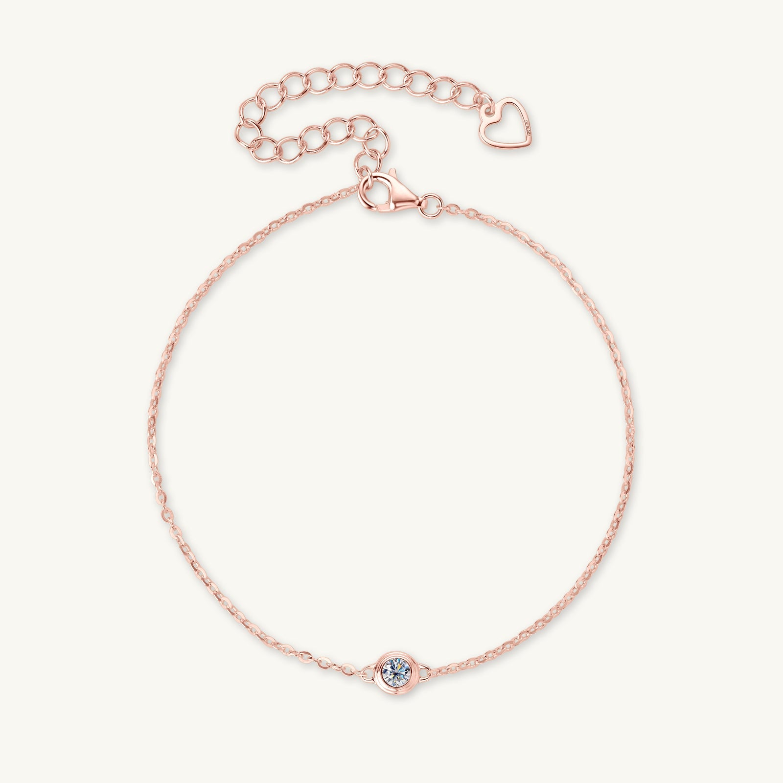 Classic Moissanite Chain Bracelet - Camile & Stone