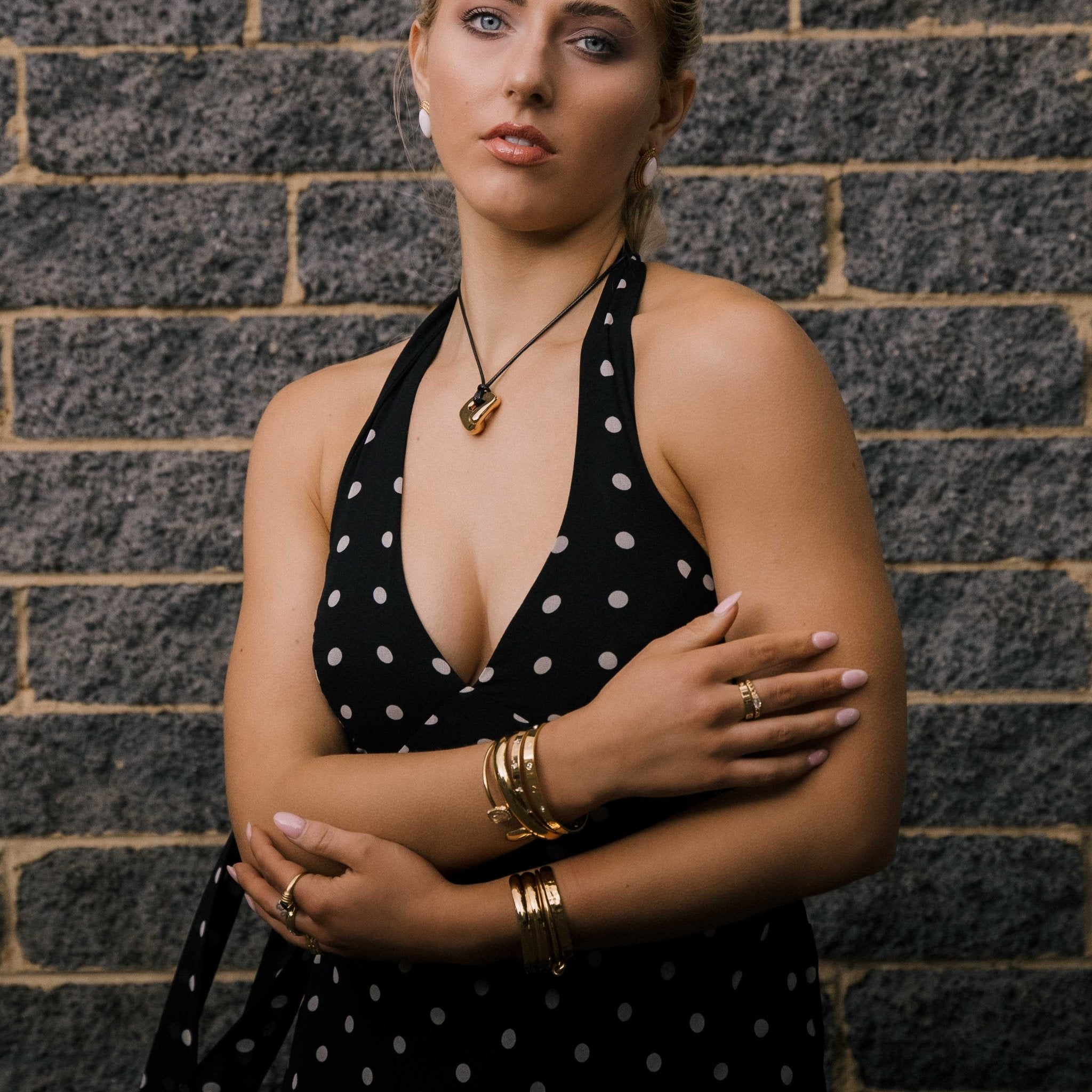 Classic Molten Open Cuff Bangle - Camile & Stone