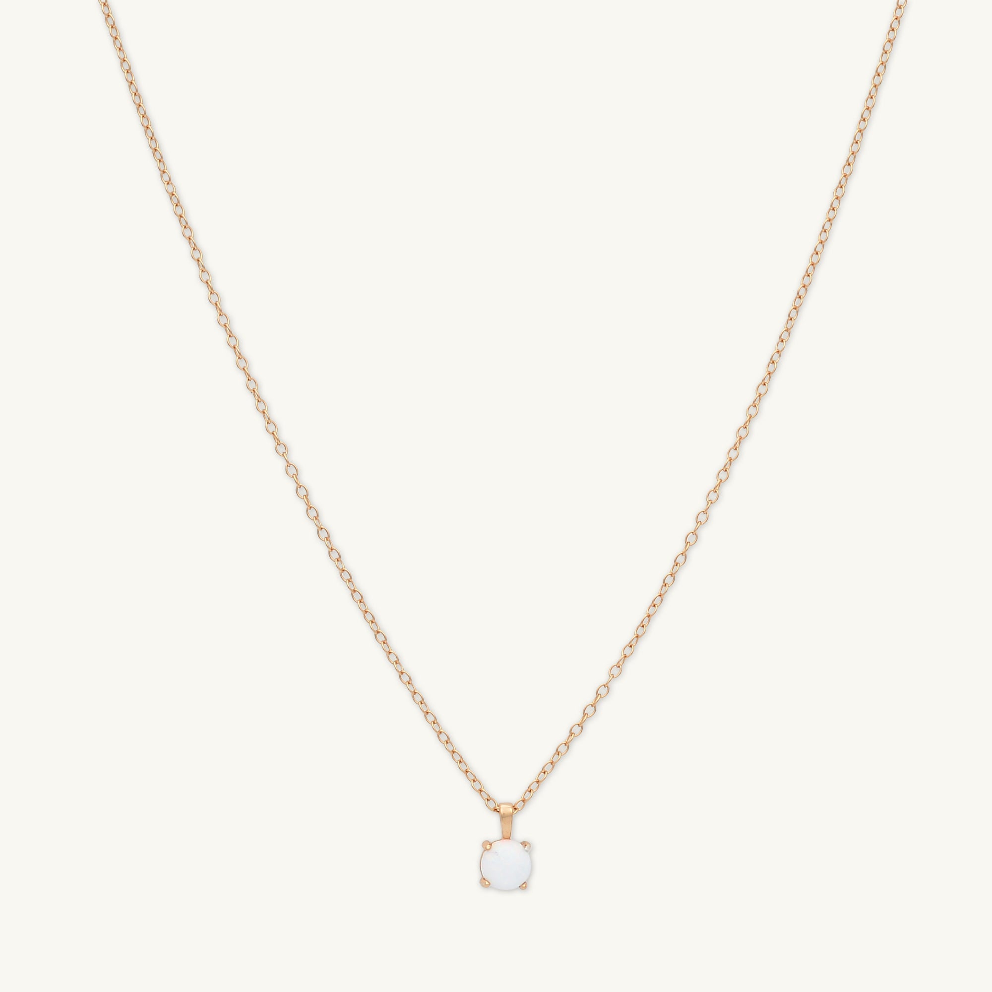 Classic Opal Pendant Necklace - Camile & Stone