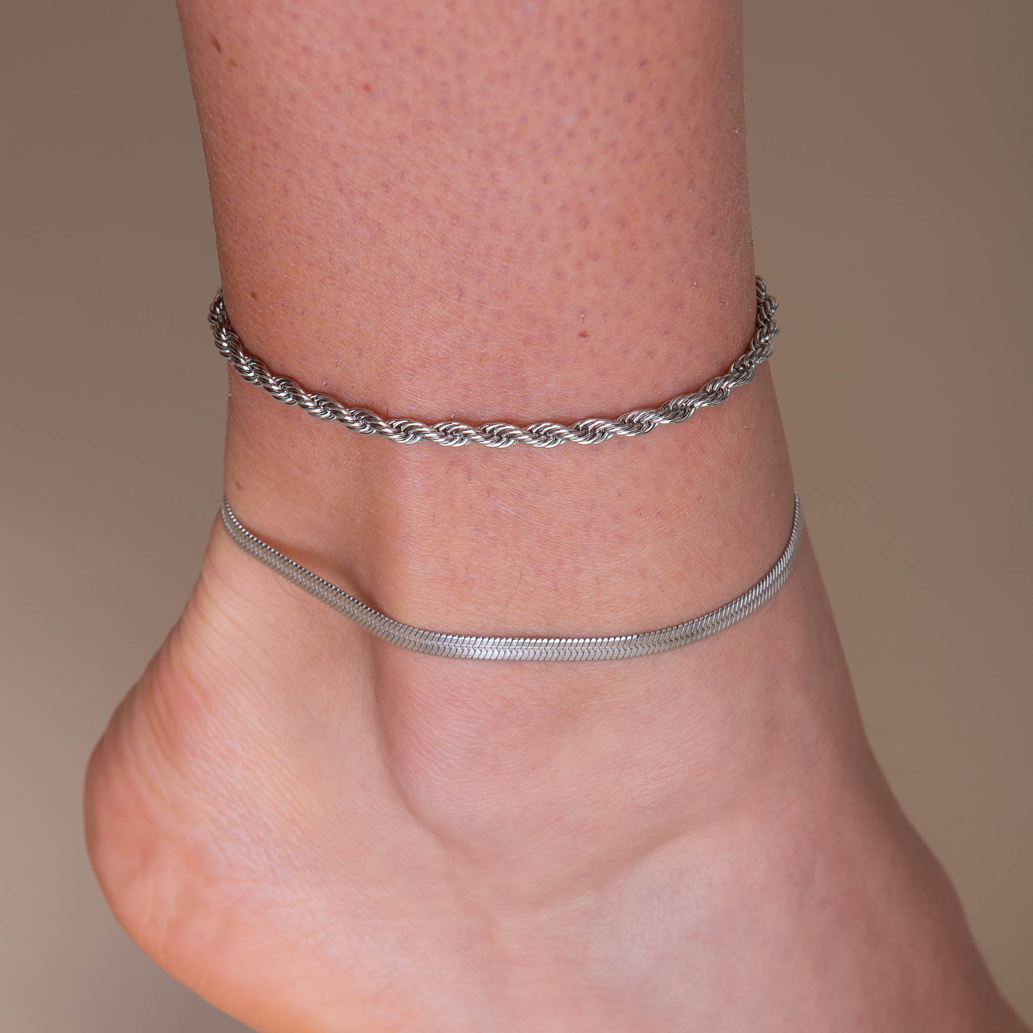 Classic Twist Rope Anklet - Camile & Stone