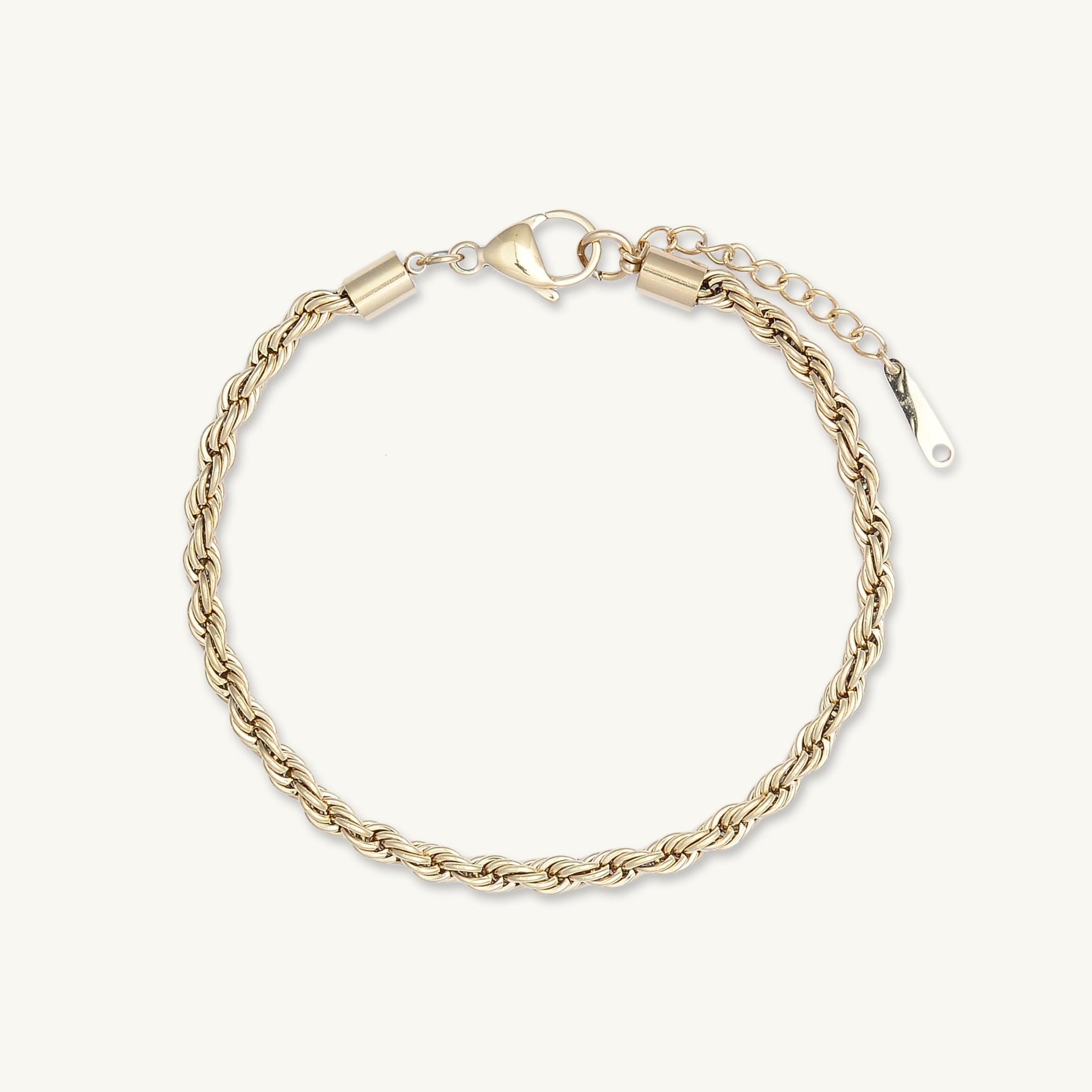 Classic Twist Rope Anklet - Camile & Stone