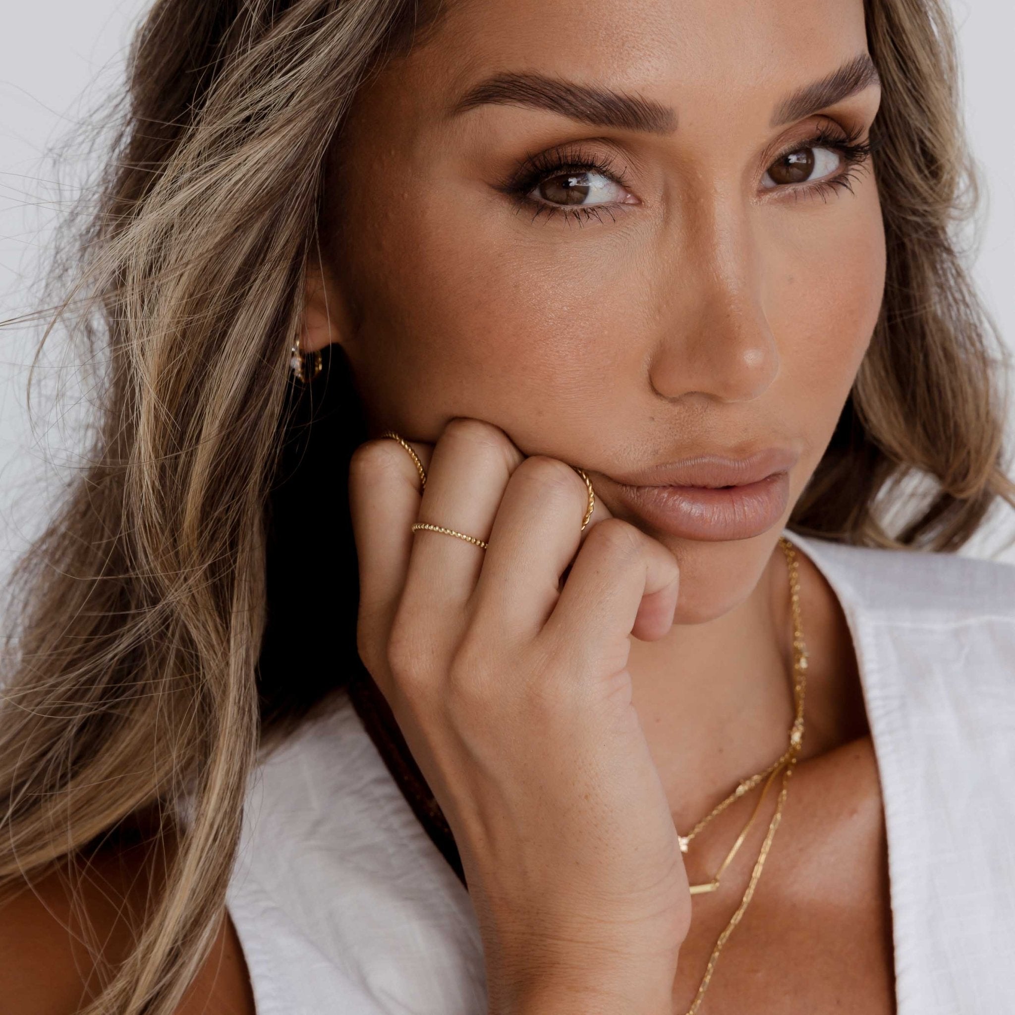 Classic Twist Stacker Ring - Camile & Stone