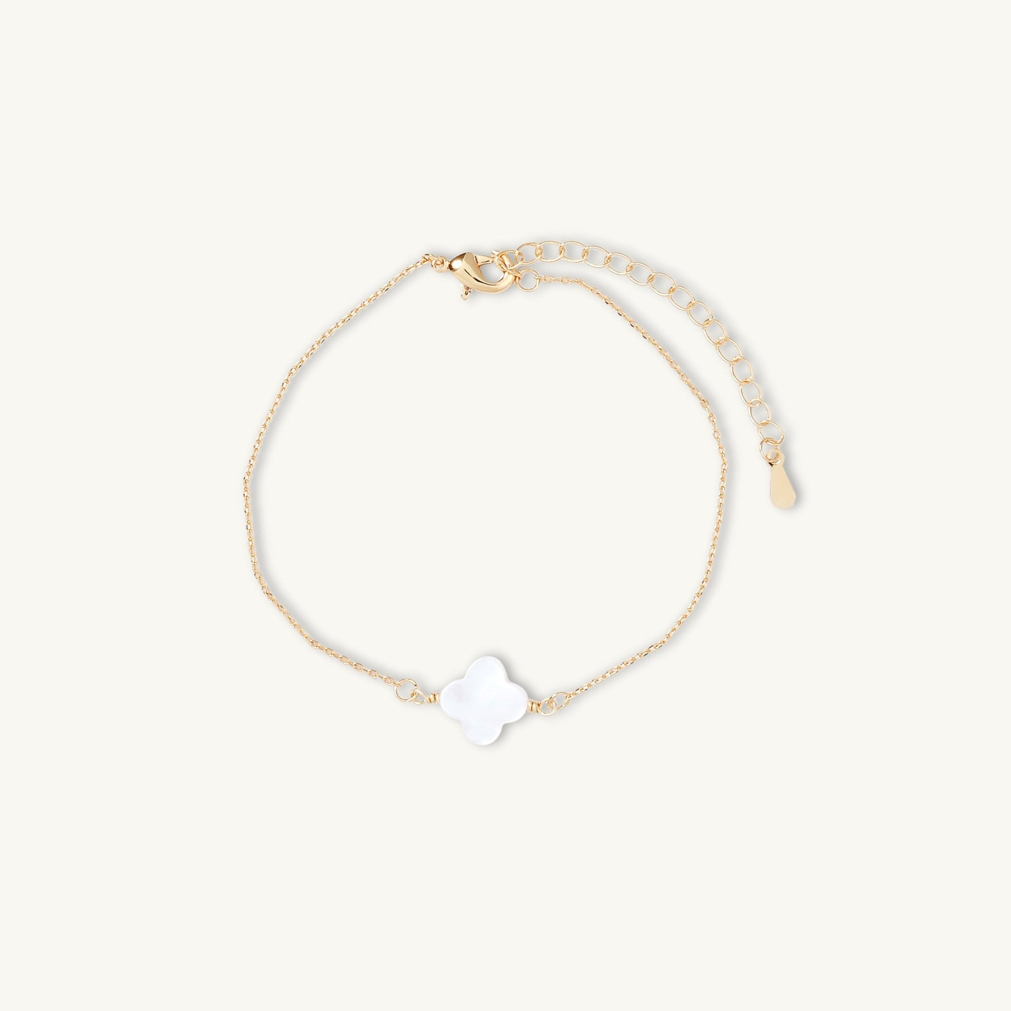 Clover MOP Chain Bracelet - Camile & Stone