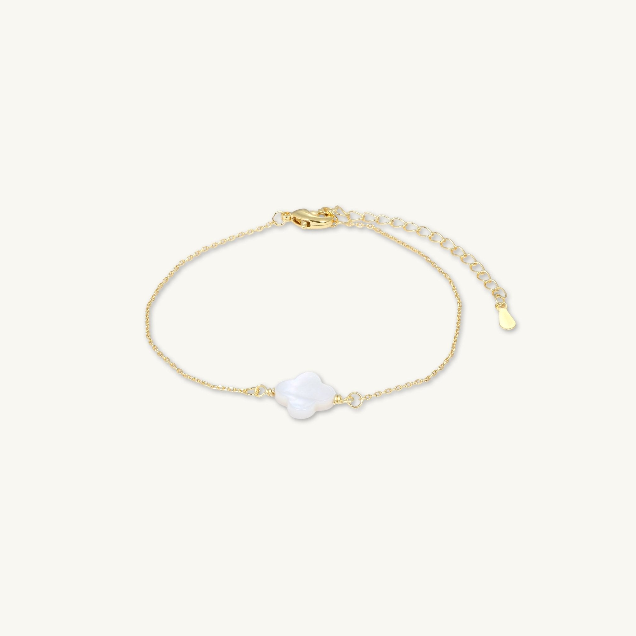 Clover MOP Chain Bracelet - Camile & Stone