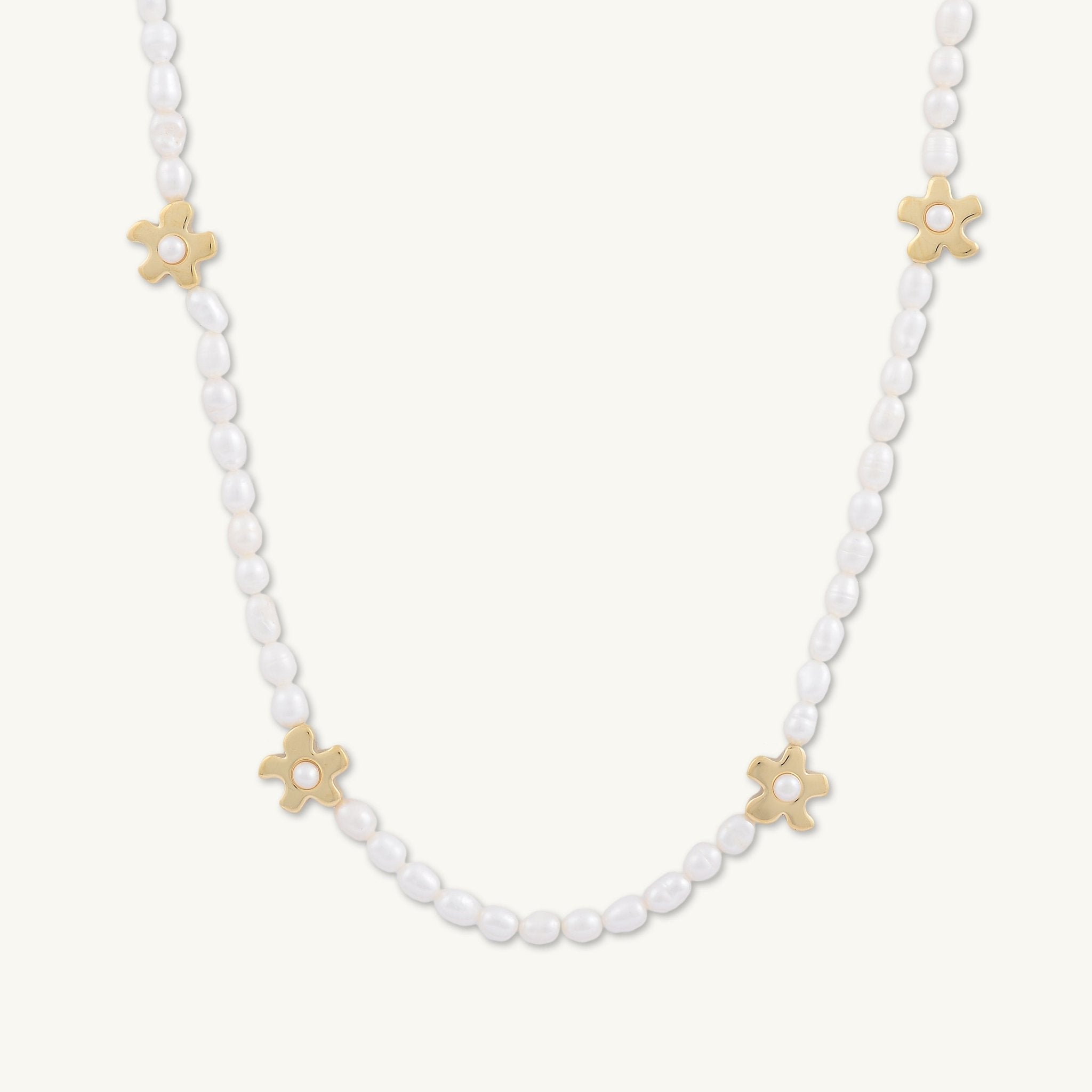 Daisy Freshwater Pearl Necklace - Camile & Stone