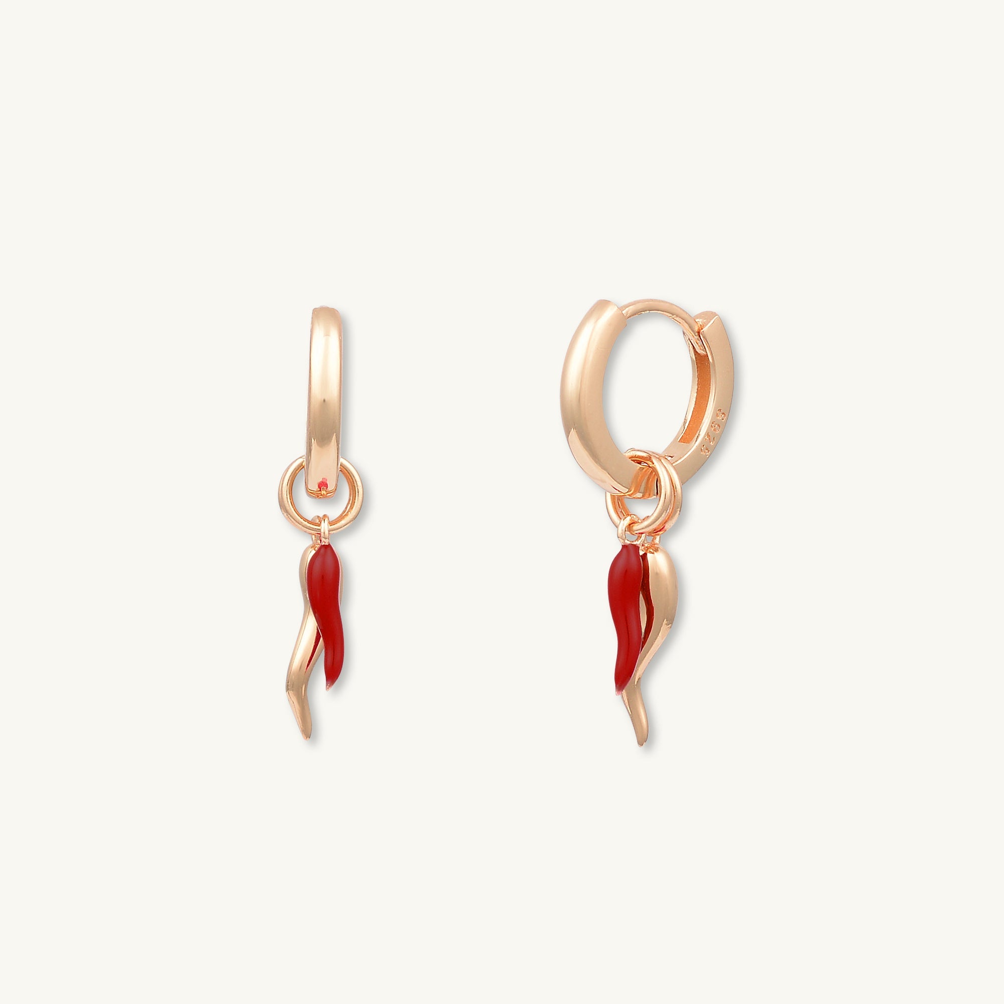 Double Spice Huggie Earrings - Camile & Stone