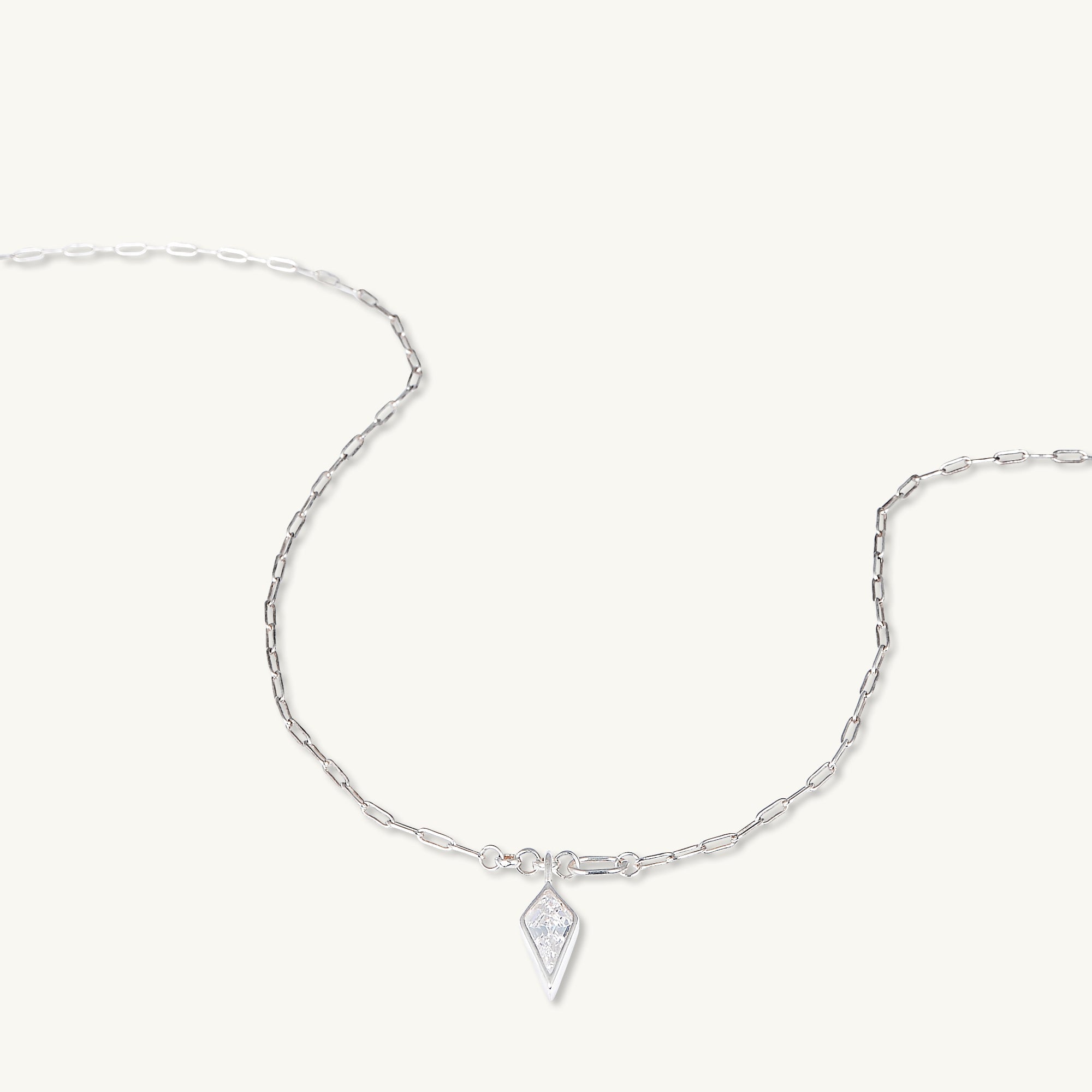 Drop Spike Link Necklace - Camile & Stone