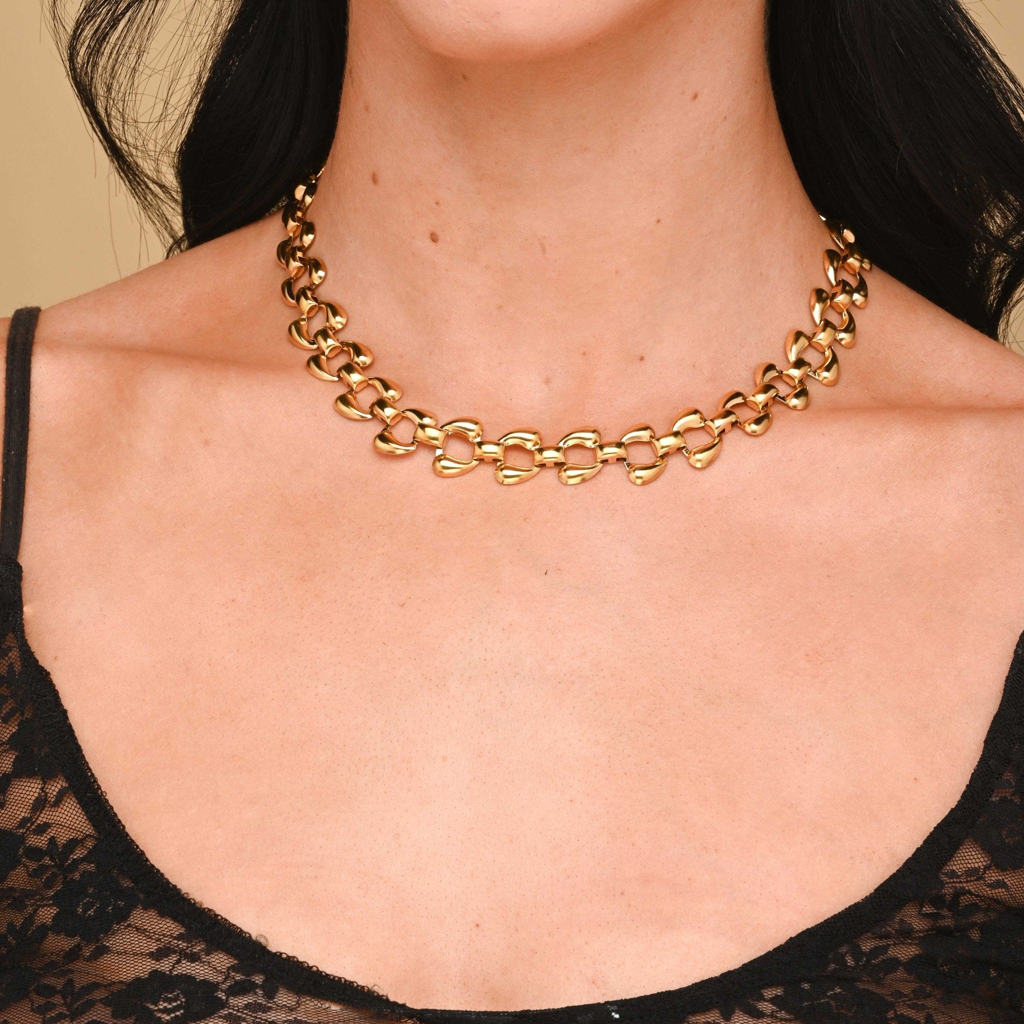 Elise Chunky Statement Necklace - Camile & Stone