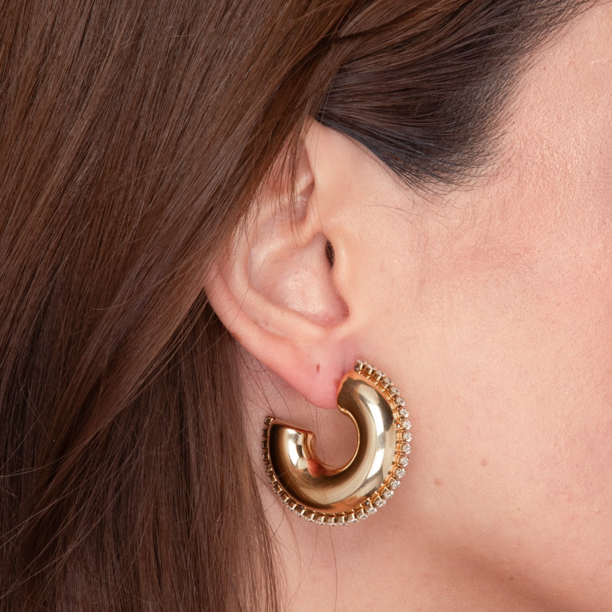 Emery Statement Hoop Earrings - Camile & Stone