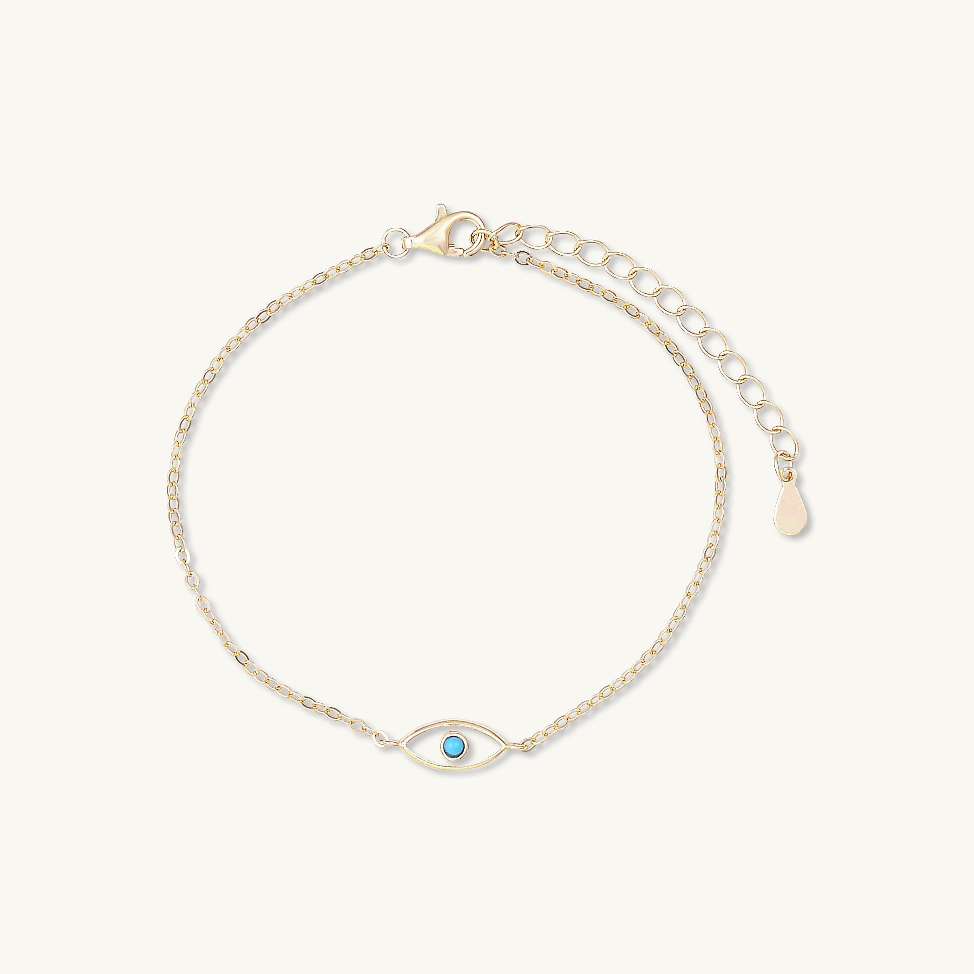 Evil Eye Mother Of Pearl Bracelet - Camile & Stone