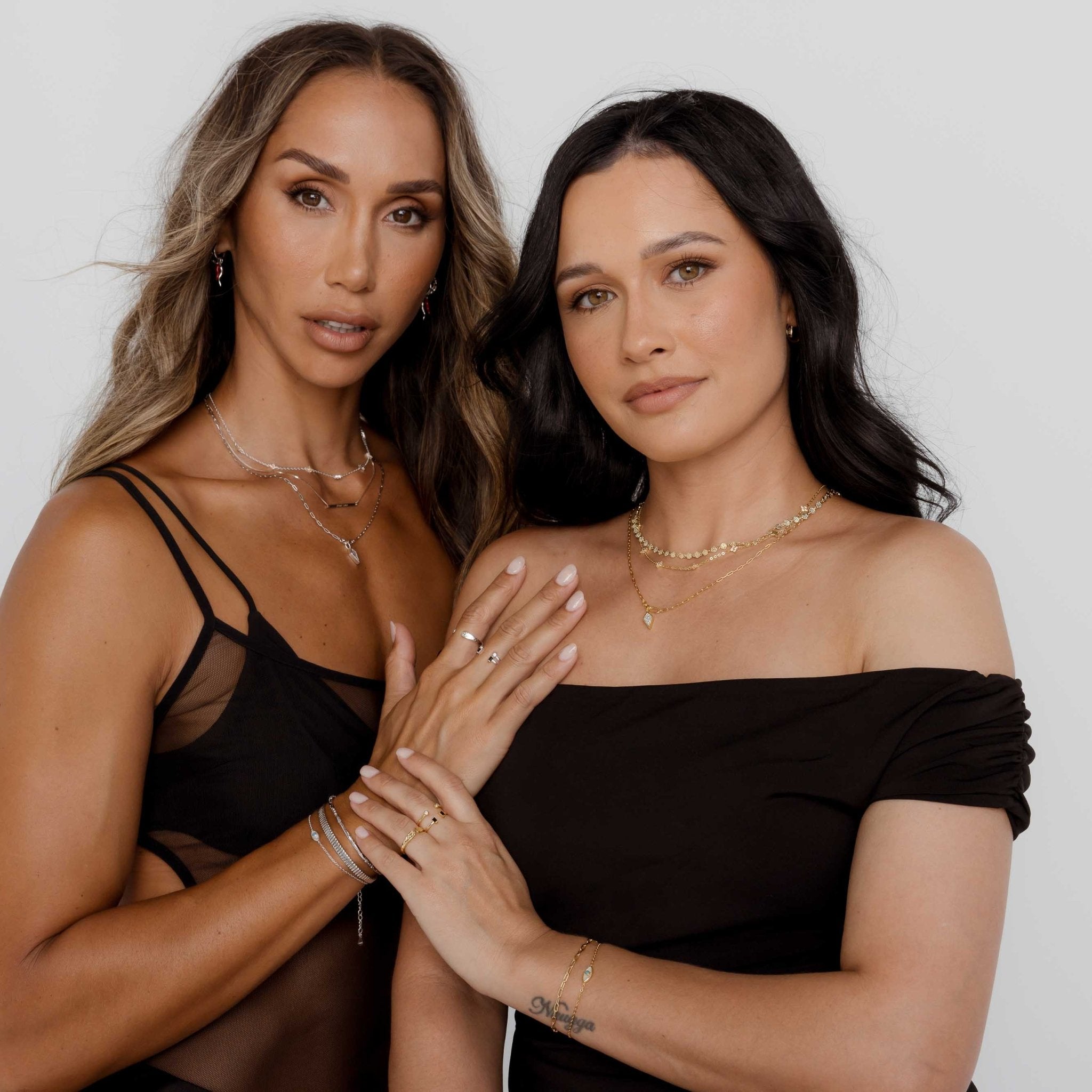 Evil Eye Mother Of Pearl Bracelet - Camile & Stone