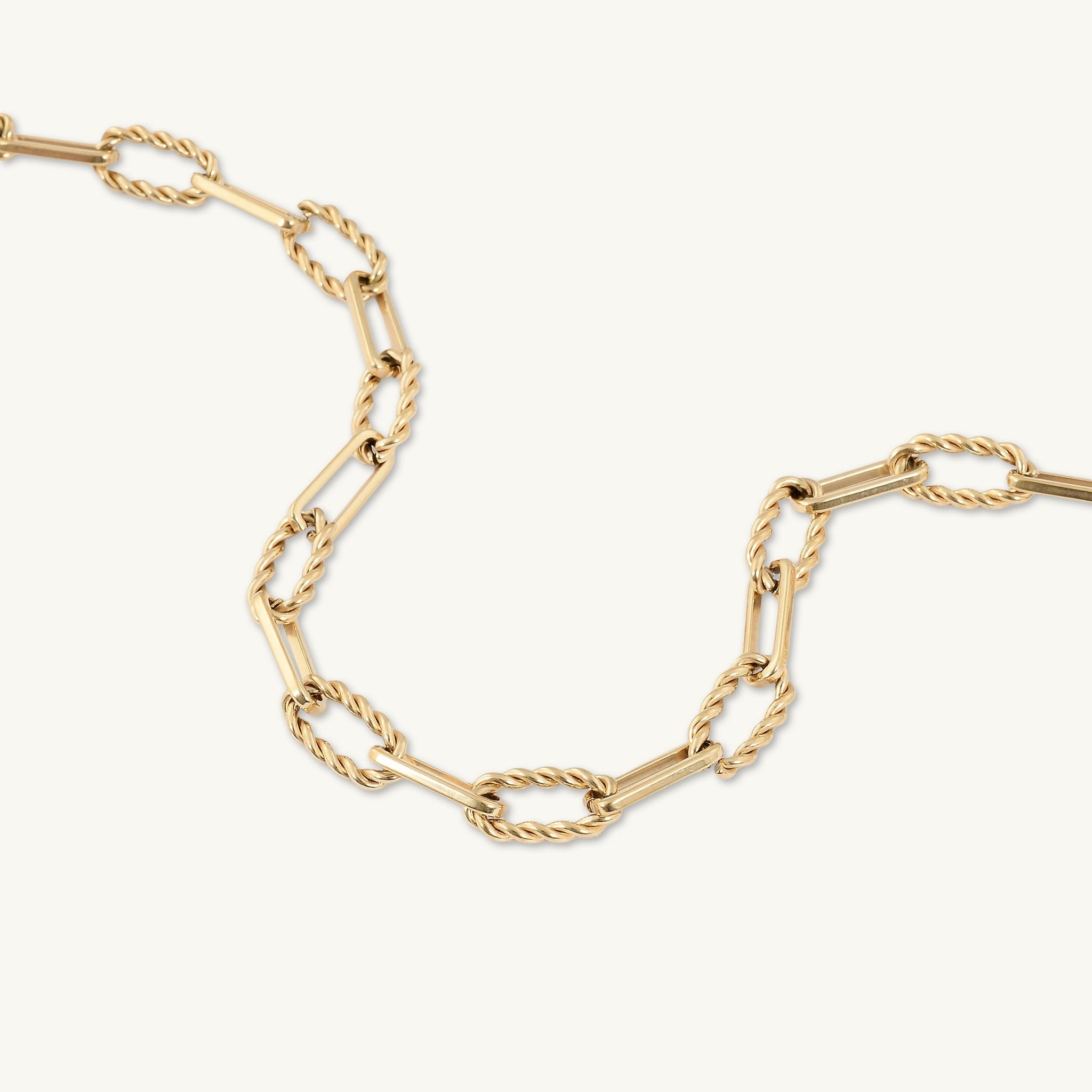Florence Link Statement Necklace - Camile & Stone