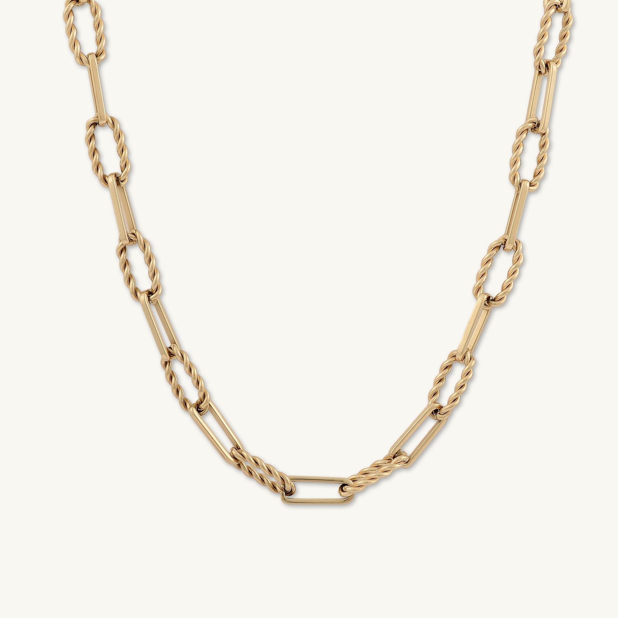 Florence Link Statement Necklace - Camile & Stone