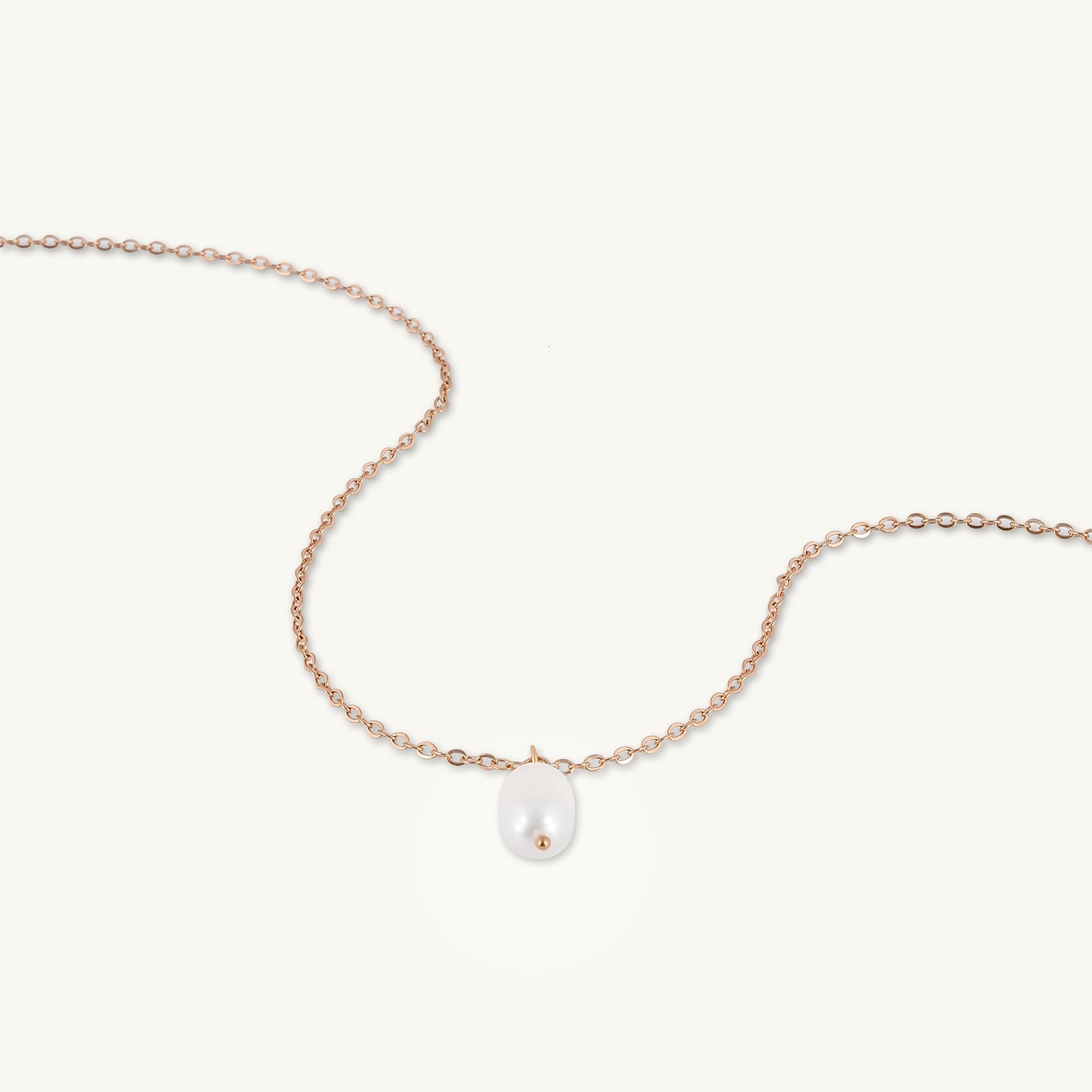 Freshwater Drop Pearl Necklace - Camile & Stone
