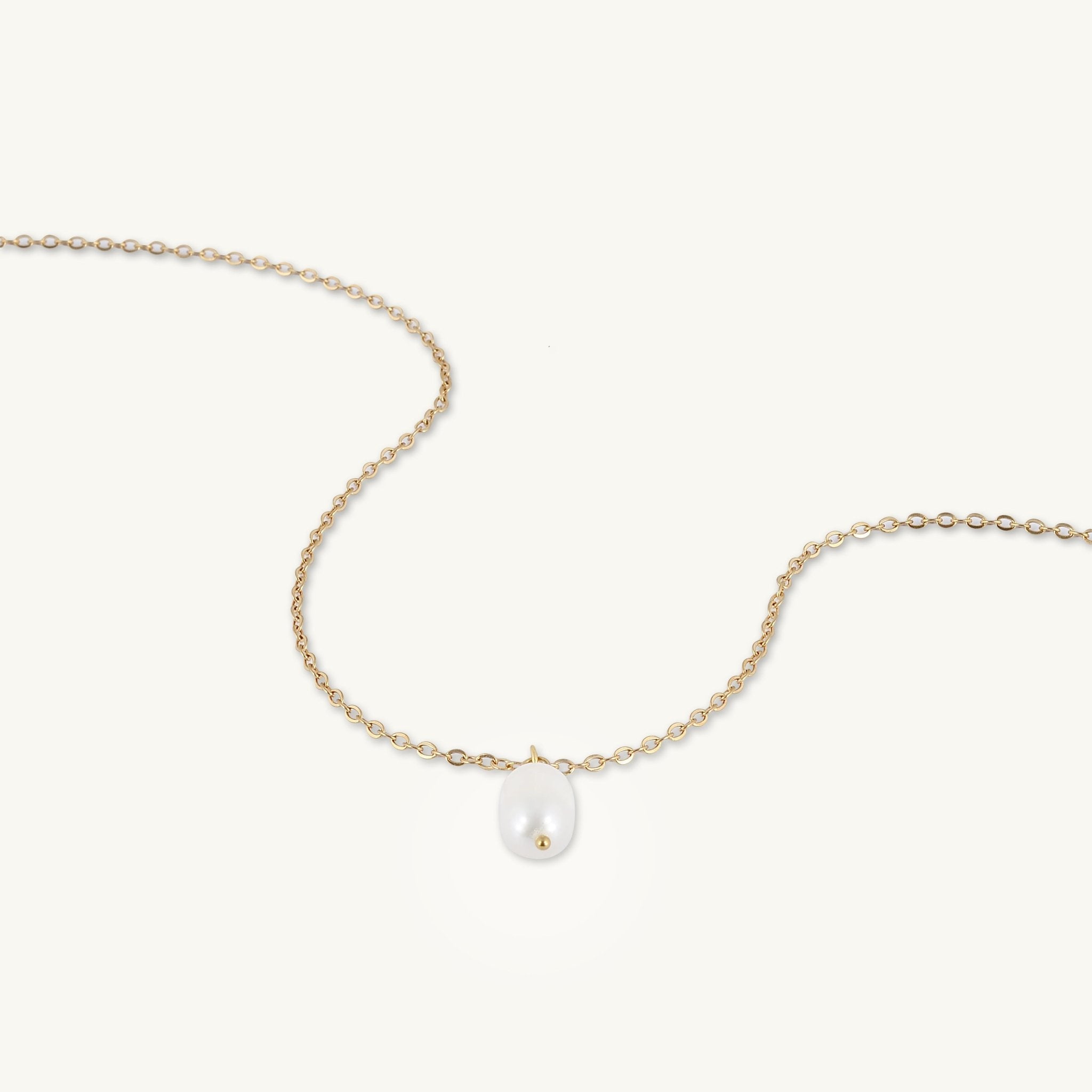 Freshwater Drop Pearl Necklace - Camile & Stone