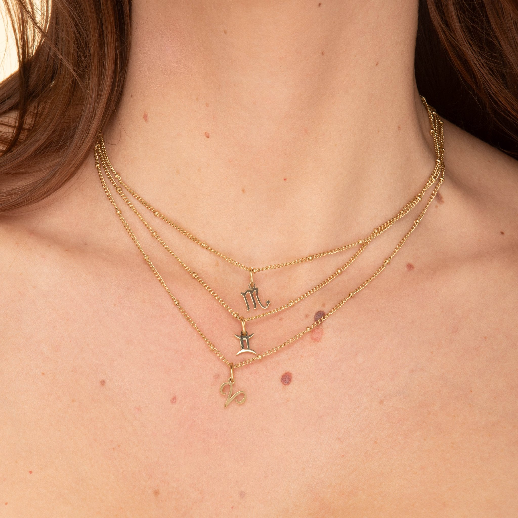 Gemini Pendant Zodiac Star Sign Necklace - Camile & Stone