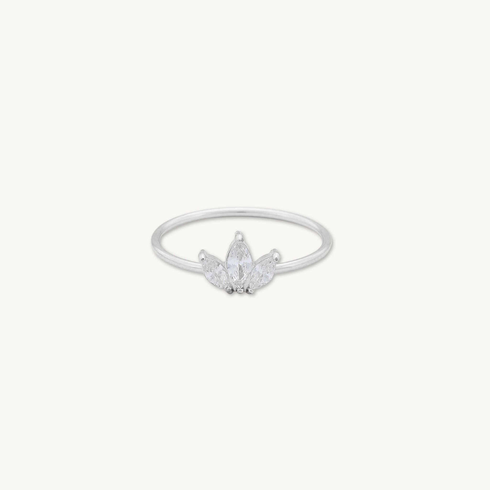 Growth Lotus Stacking Ring - Camile & Stone