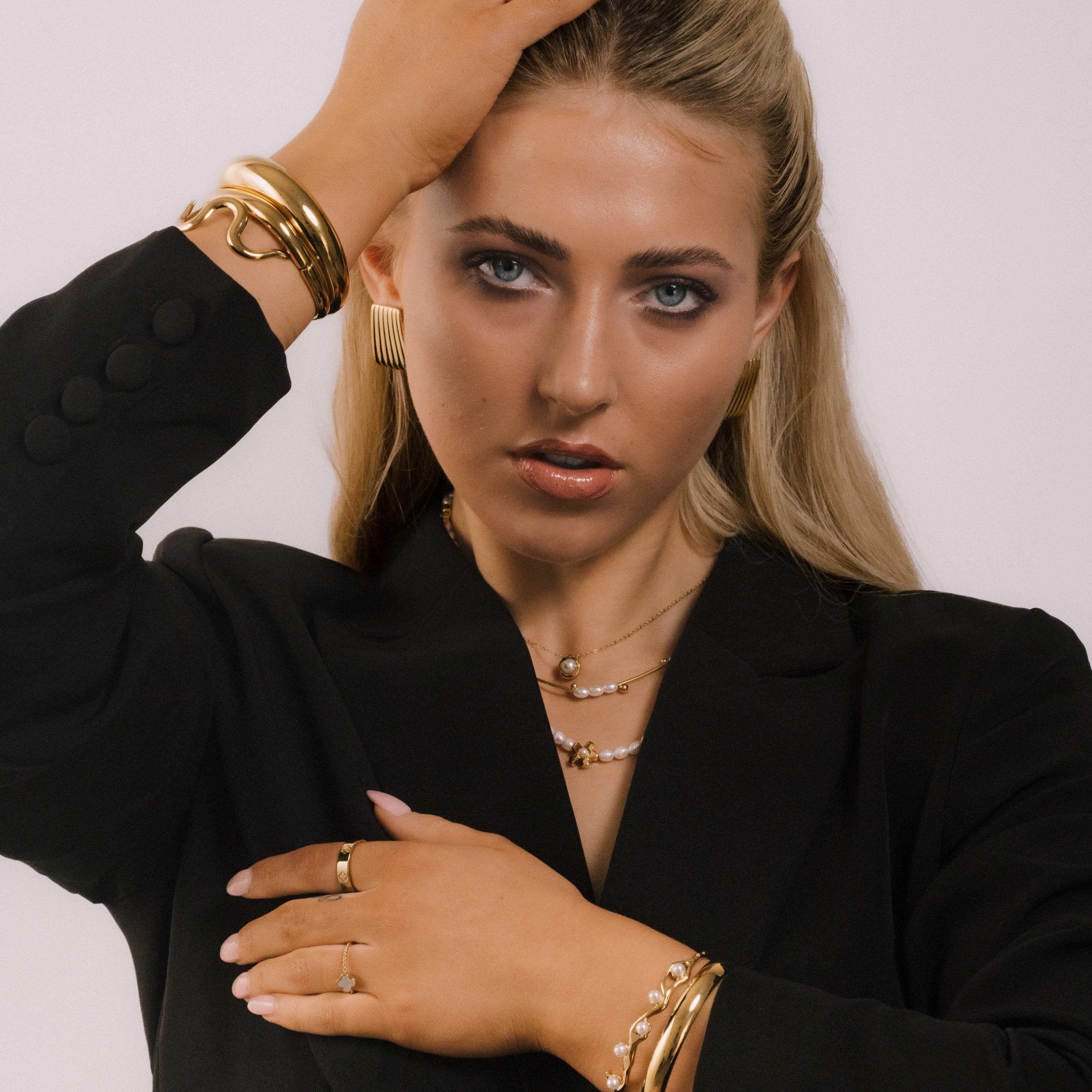 Heather Statement Earrings - Camile & Stone