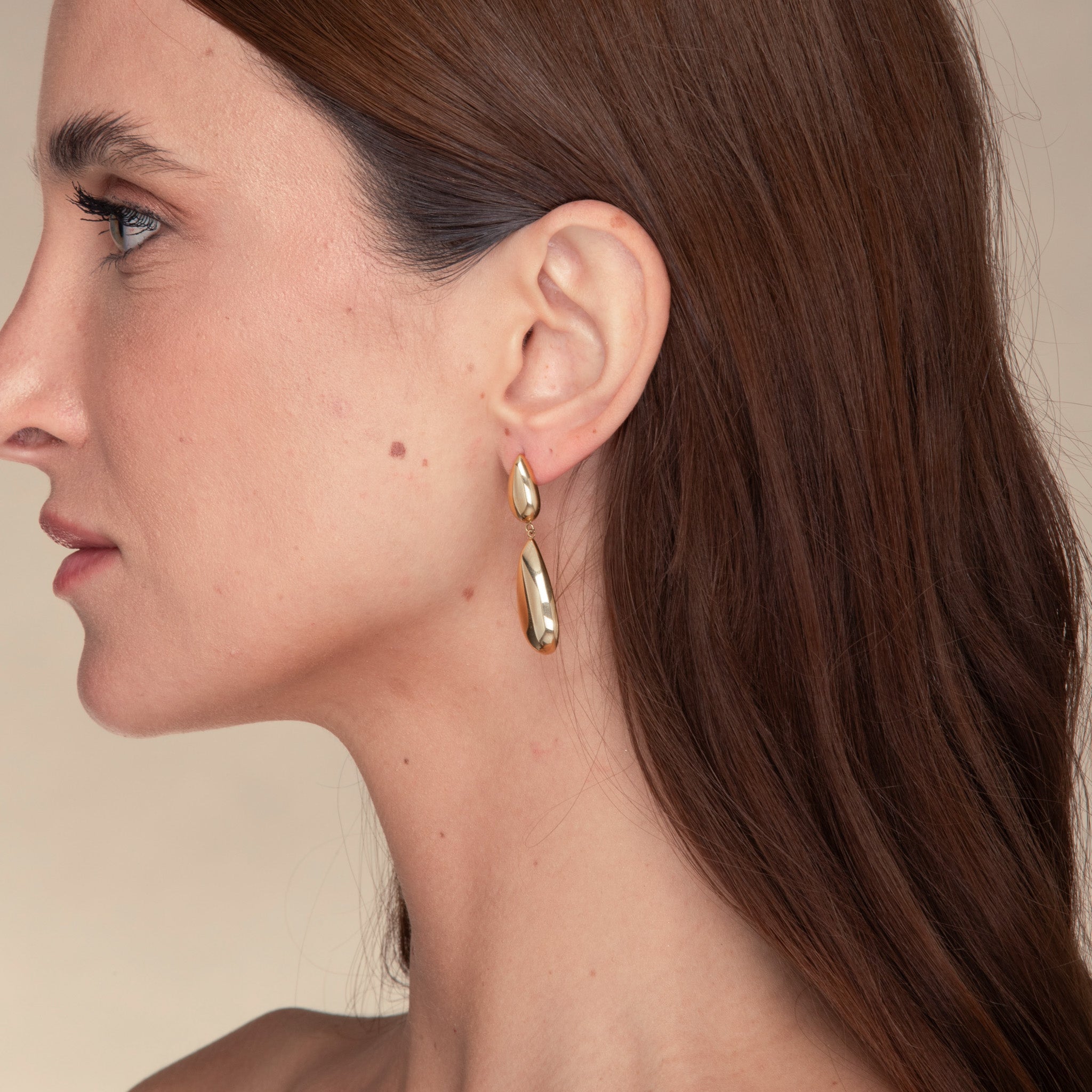 Ingrid Dome Stud Earrings - Camile & Stone