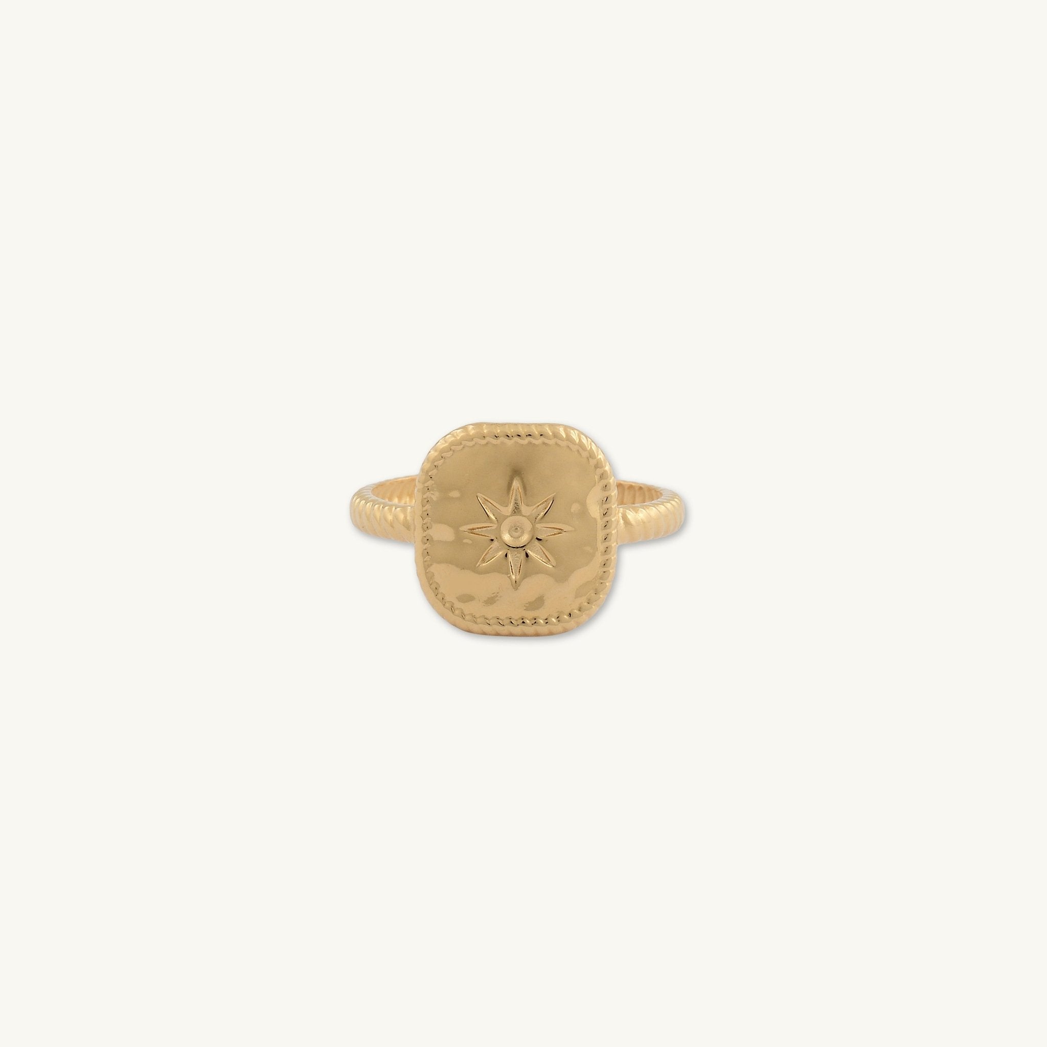 Inner Light Star Open Ring - Camile & Stone