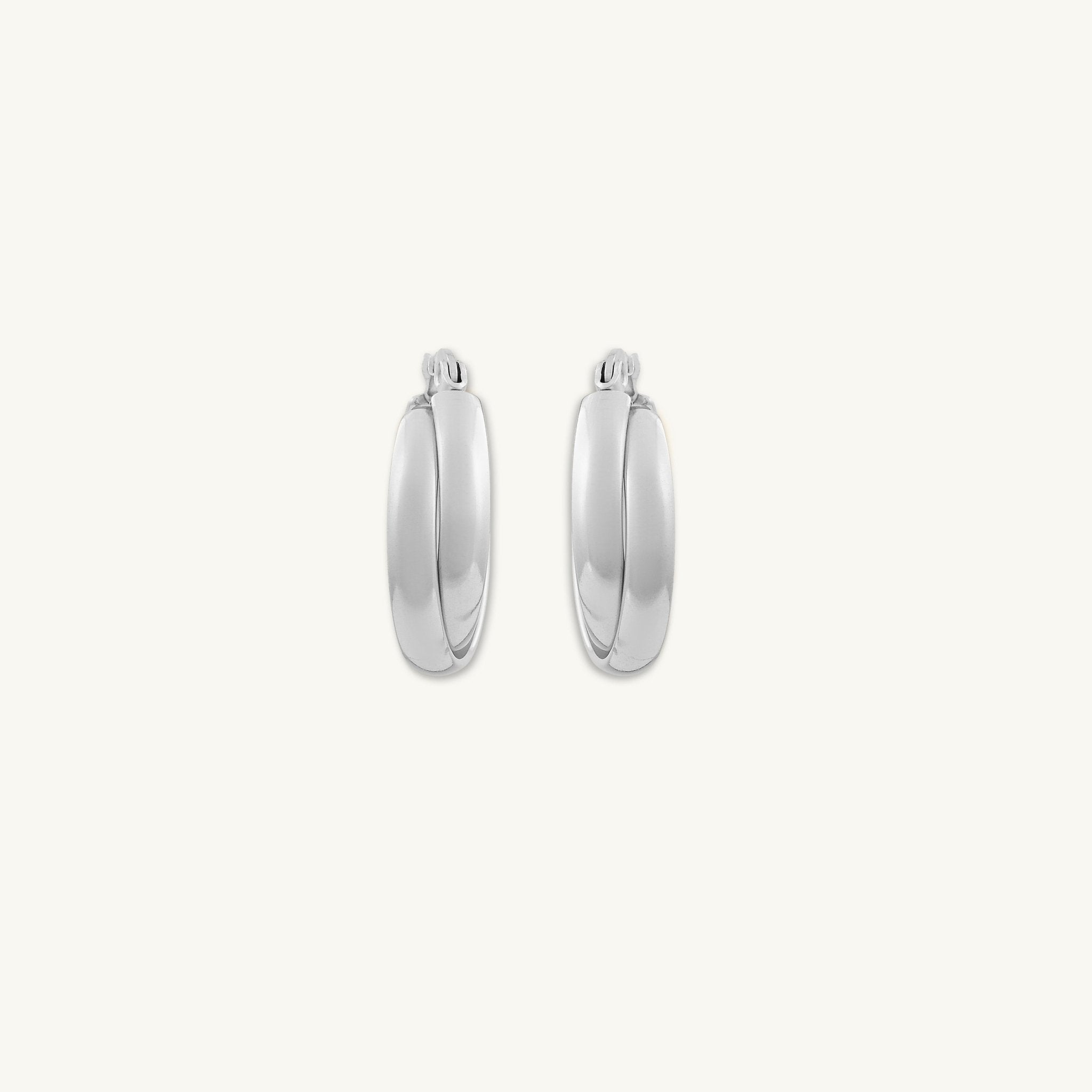 Jordan Twist Statement Hoop Earrings - Camile & Stone
