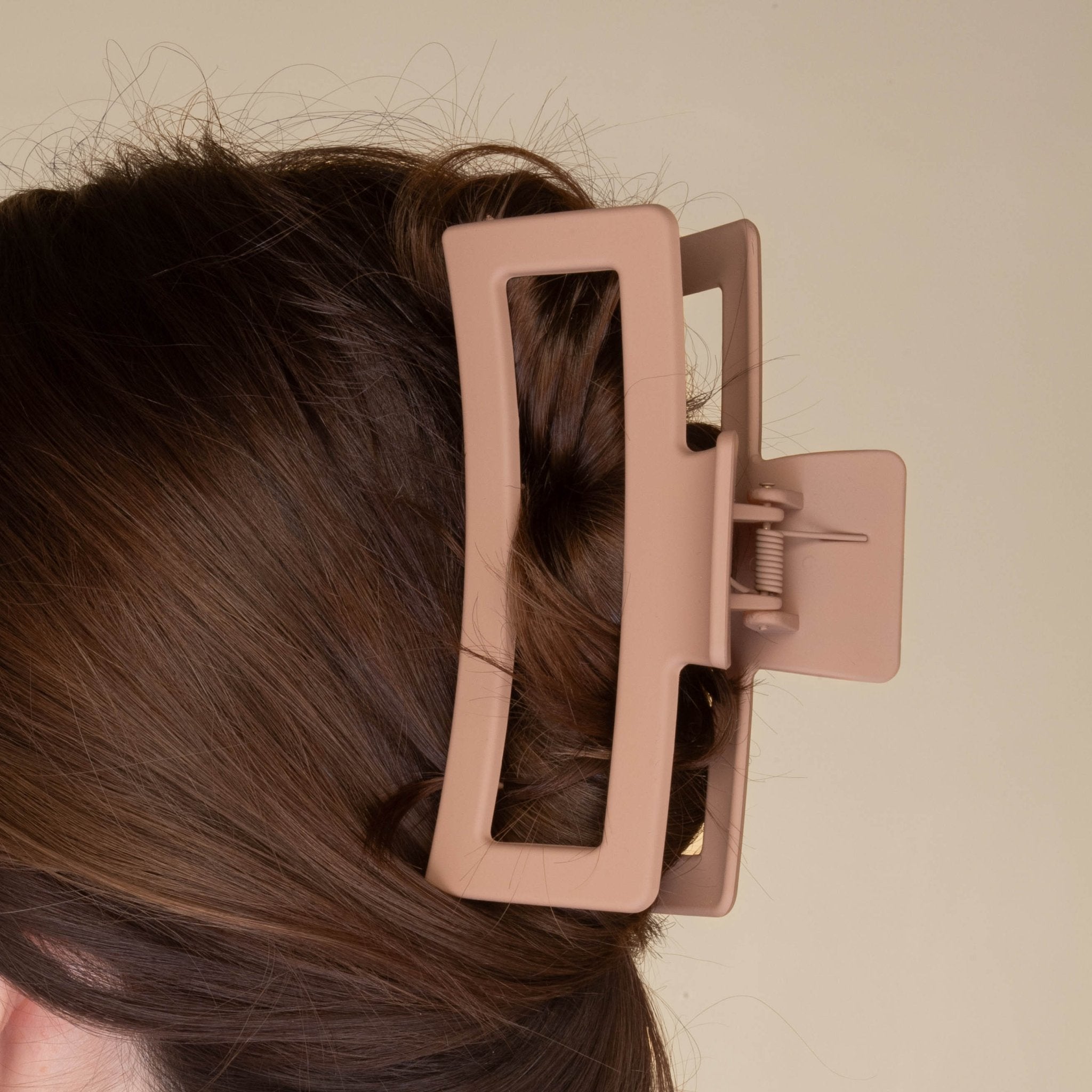 Large Rectangle Hair Claw Clip - Camile & Stone