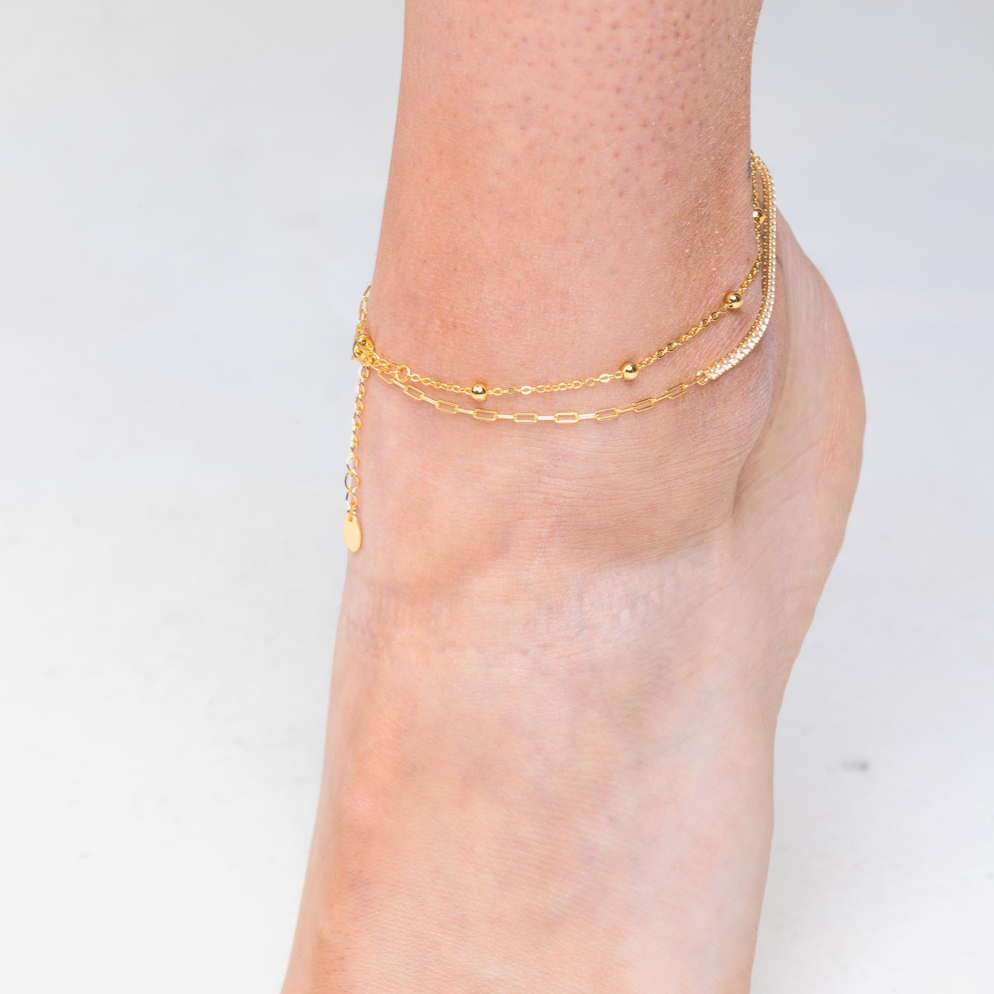 Link Chain Anklet - Camile & Stone